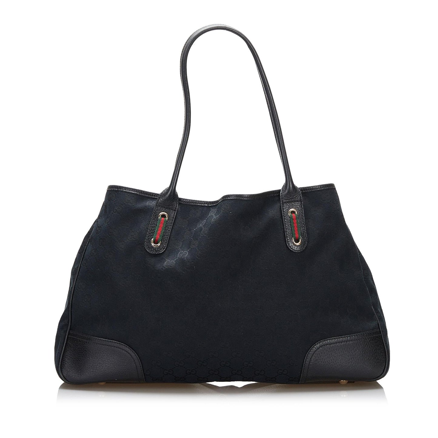 Gucci GG Princy SHG- sm4O Canvas Black Tote Bag