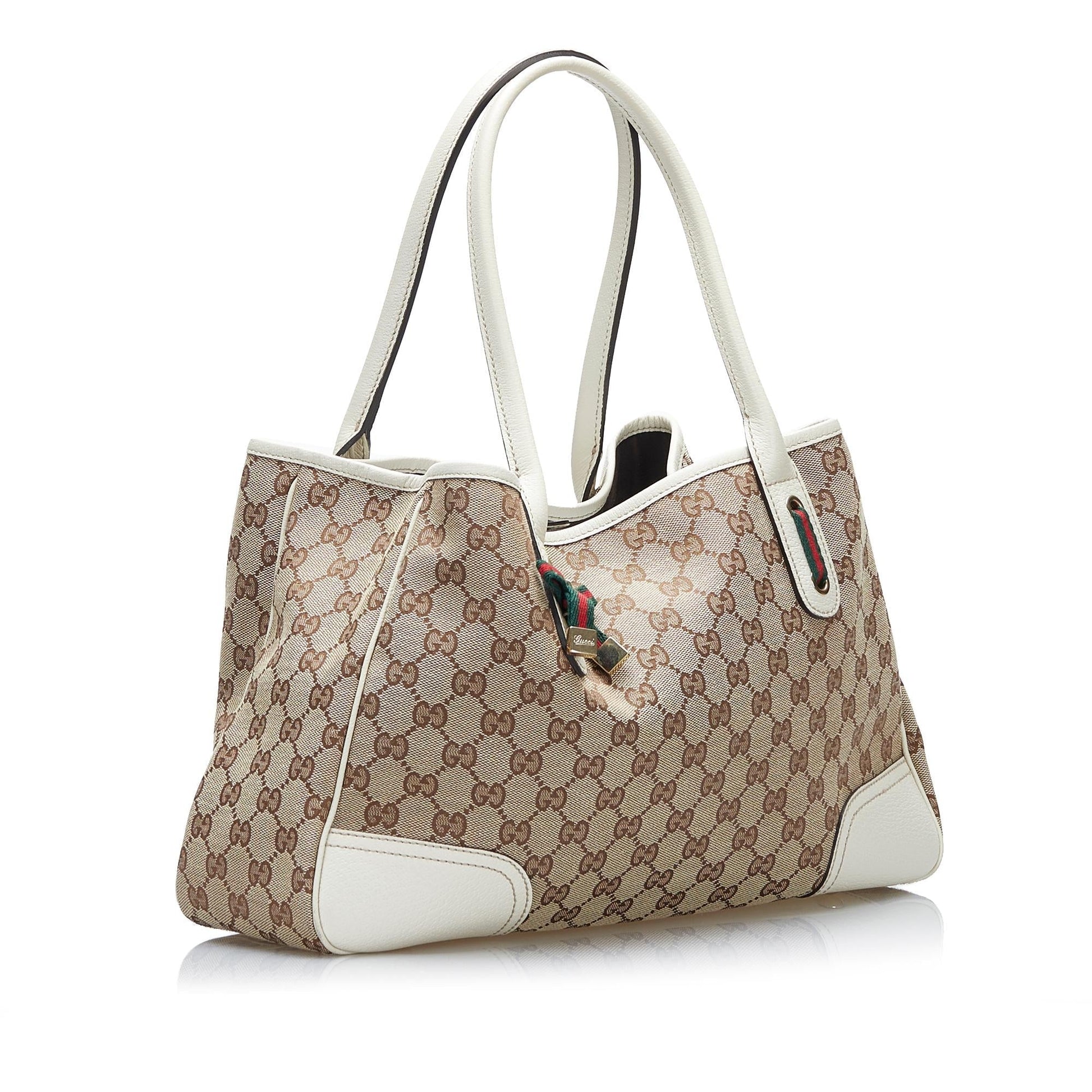 Gucci GG Princy SHG-VnKPvM Canvas Brown Tote Bag