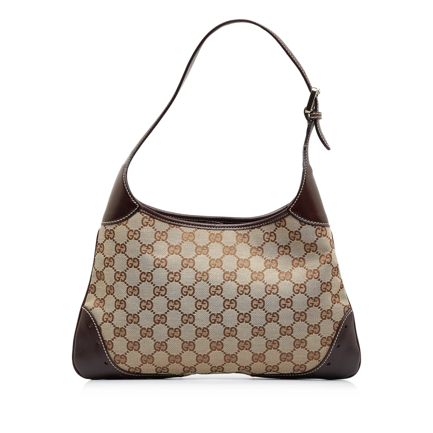Gucci GG Punch SHG-mR2vQ1 Canvas Brown Shoulder Bag