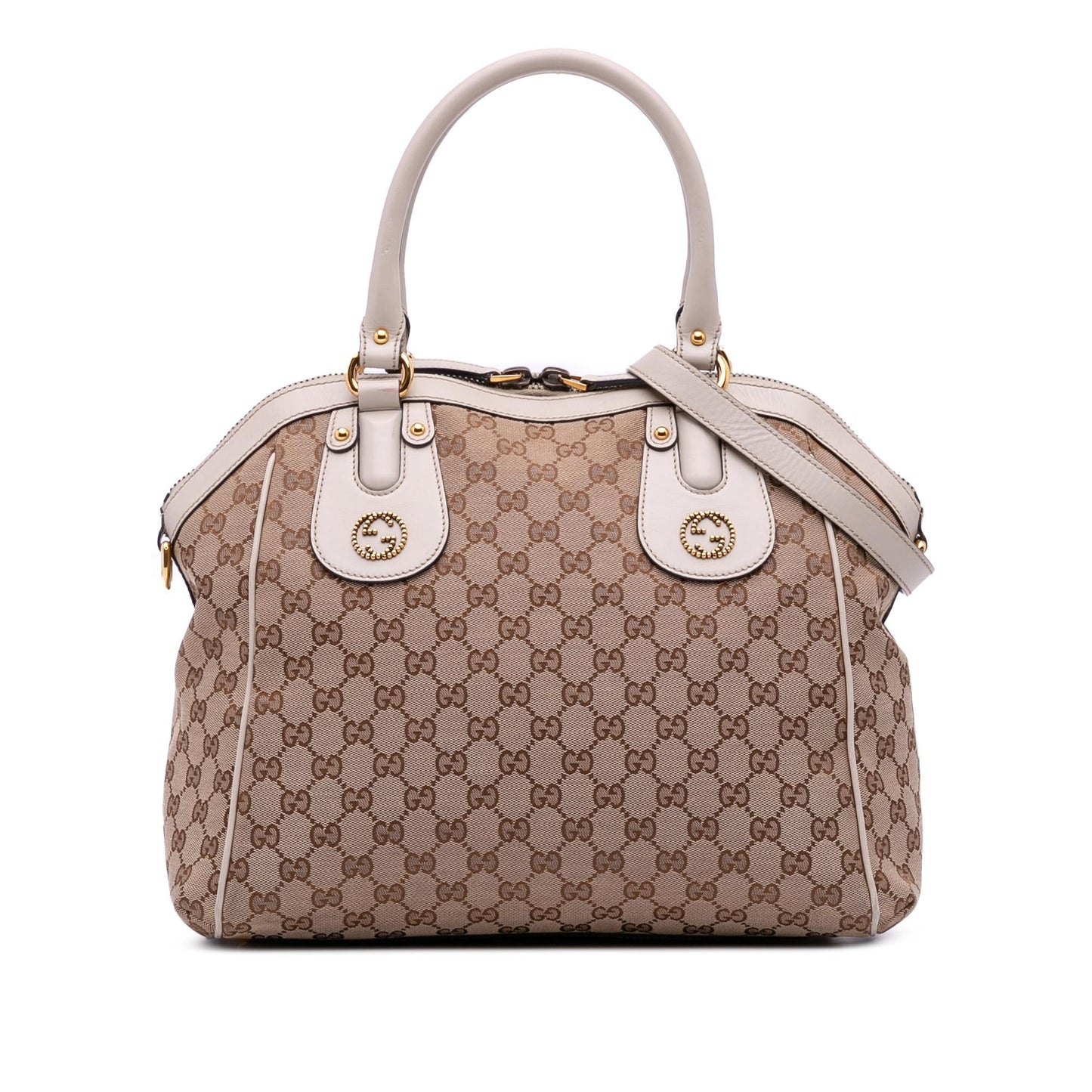 Gucci GG Scarlett Canvas Travel Bag