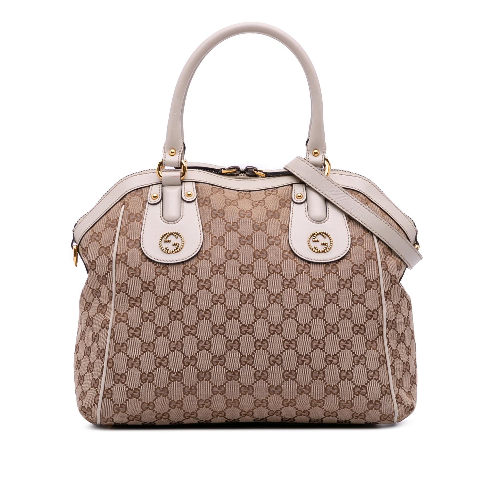 Gucci GG Scarlett Canvas Travel Bag