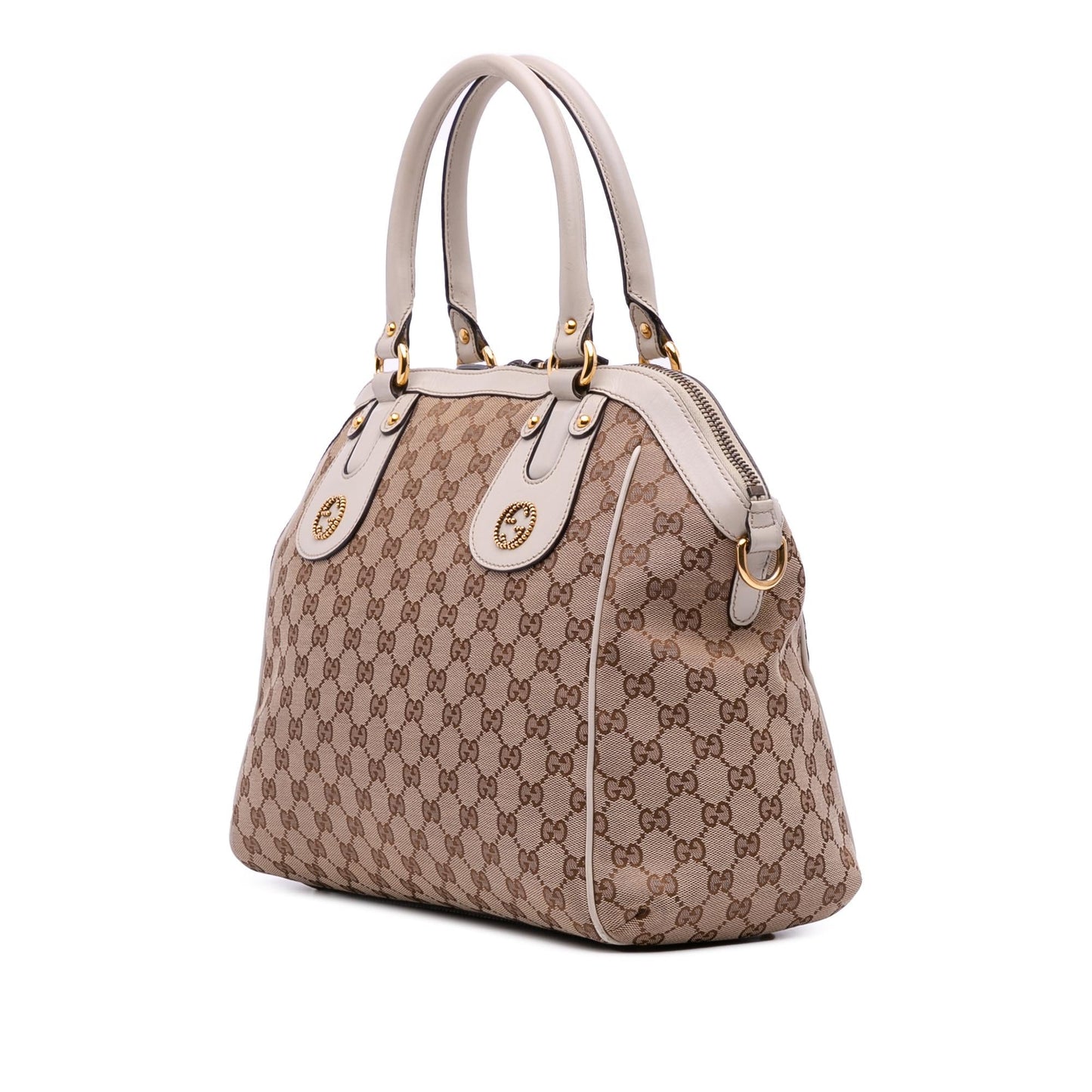 Gucci GG Scarlett Canvas Travel Bag