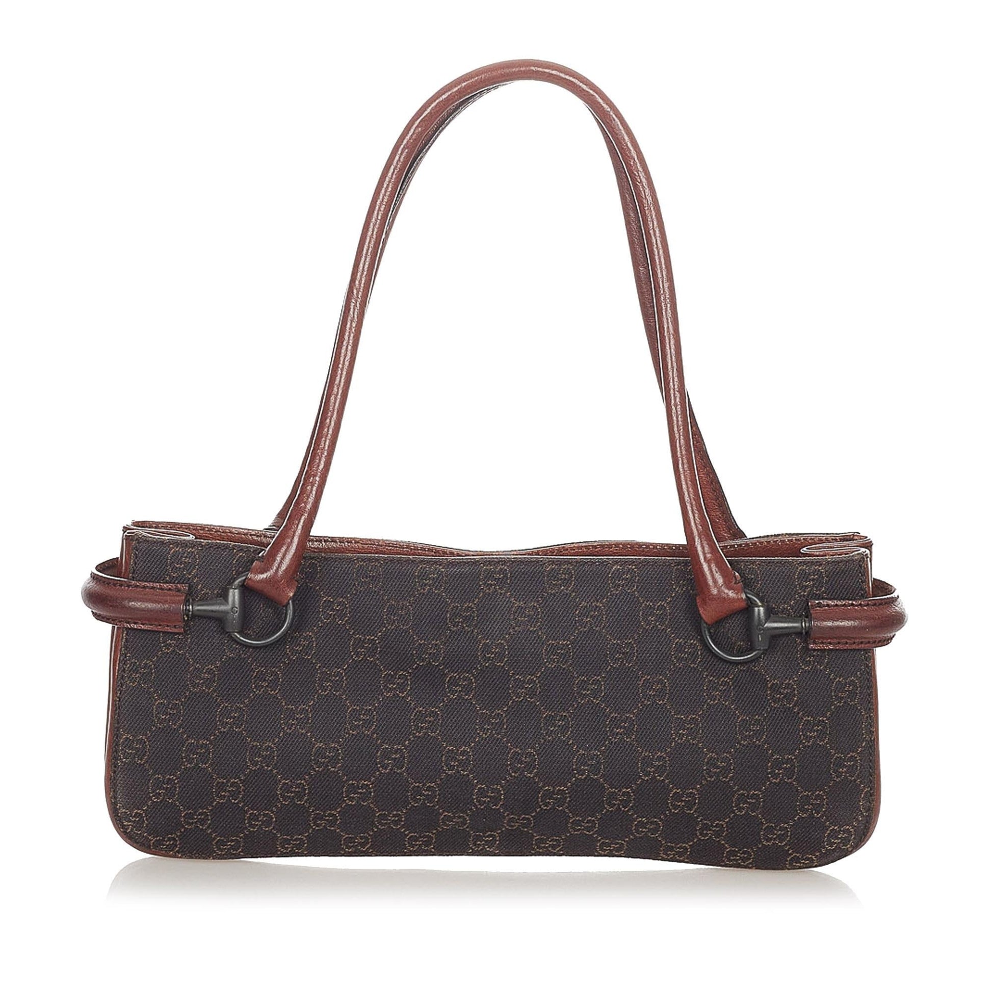 Gucci GG Canvas Shoulder Bag (SHG-21647)