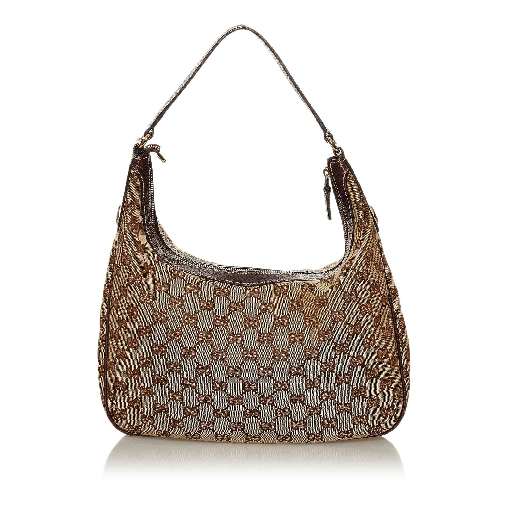 Gucci GG SHG Canvas Brown Shoulder Bag 18