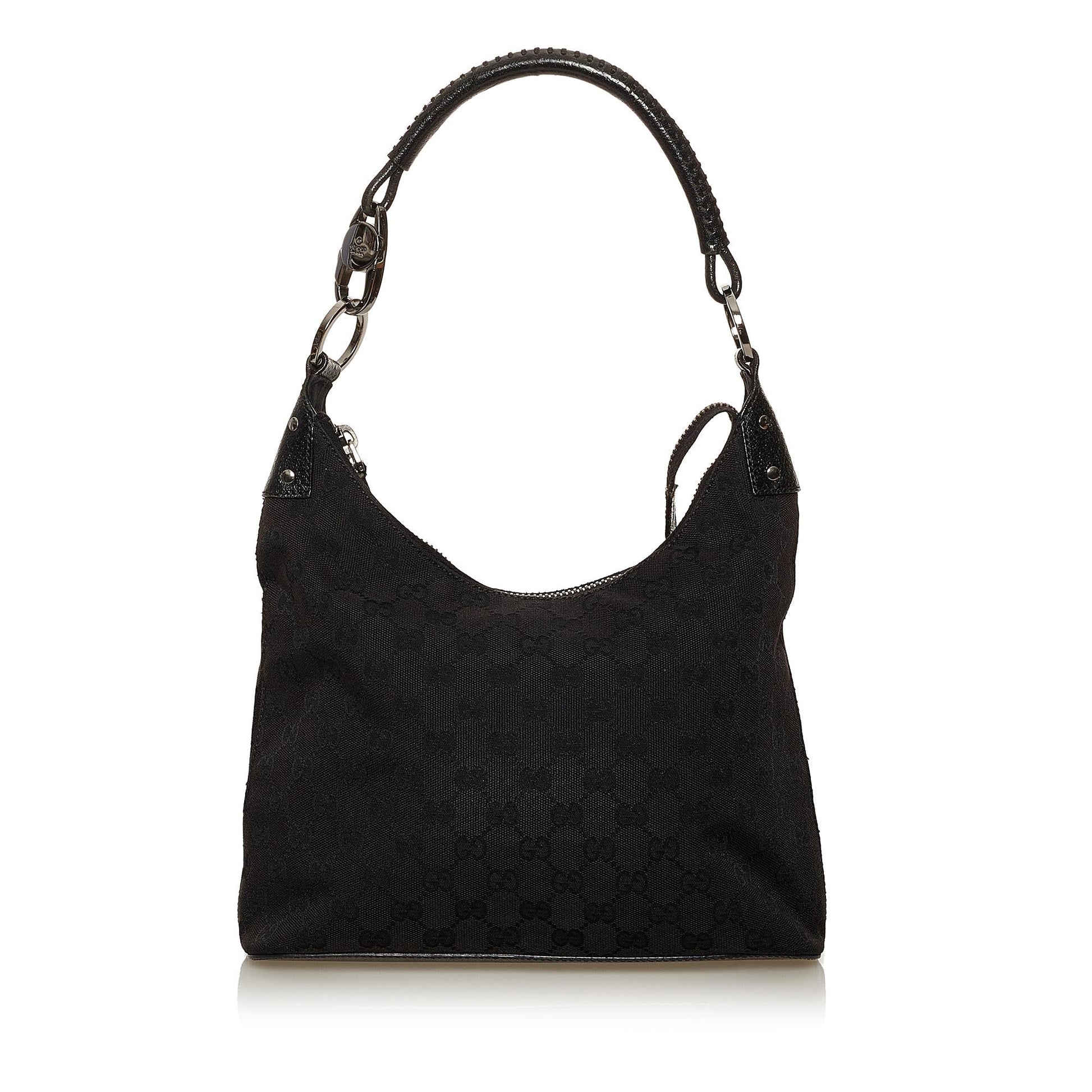 Gucci GG SHG Canvas Black Shoulder Bag 14
