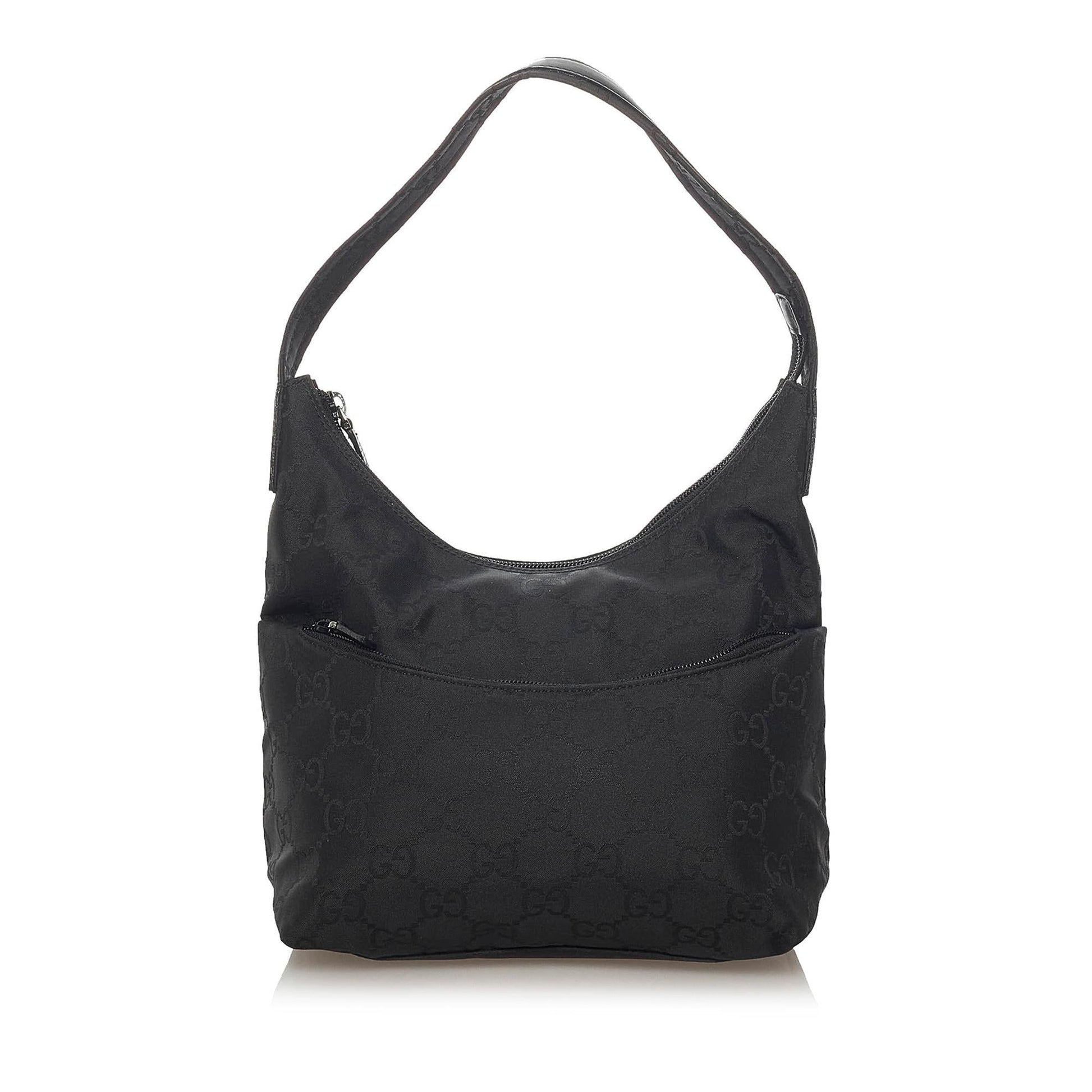 Gucci GG SHG Canvas Black Shoulder Bag 13