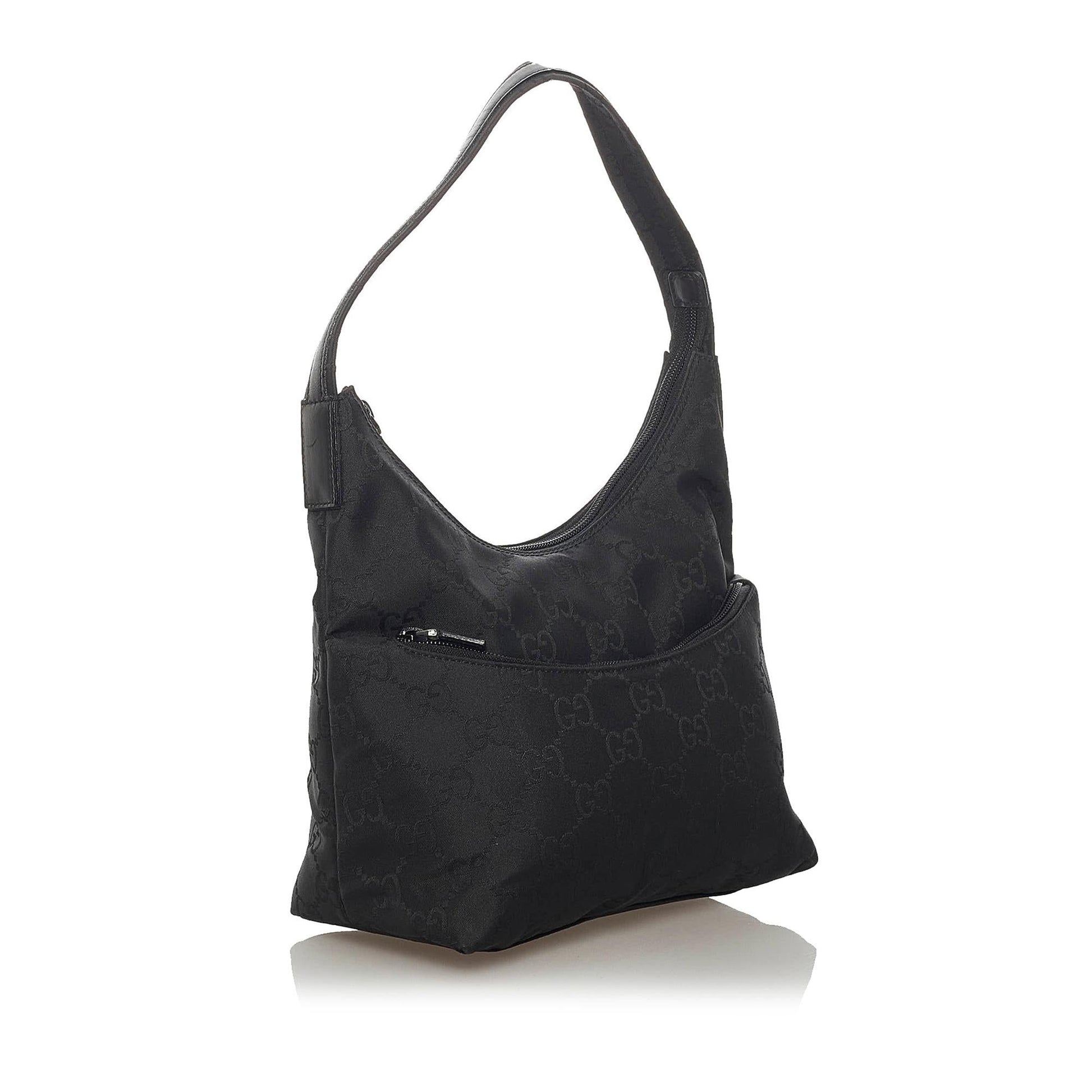 Gucci GG SHG Canvas Black Shoulder Bag 13