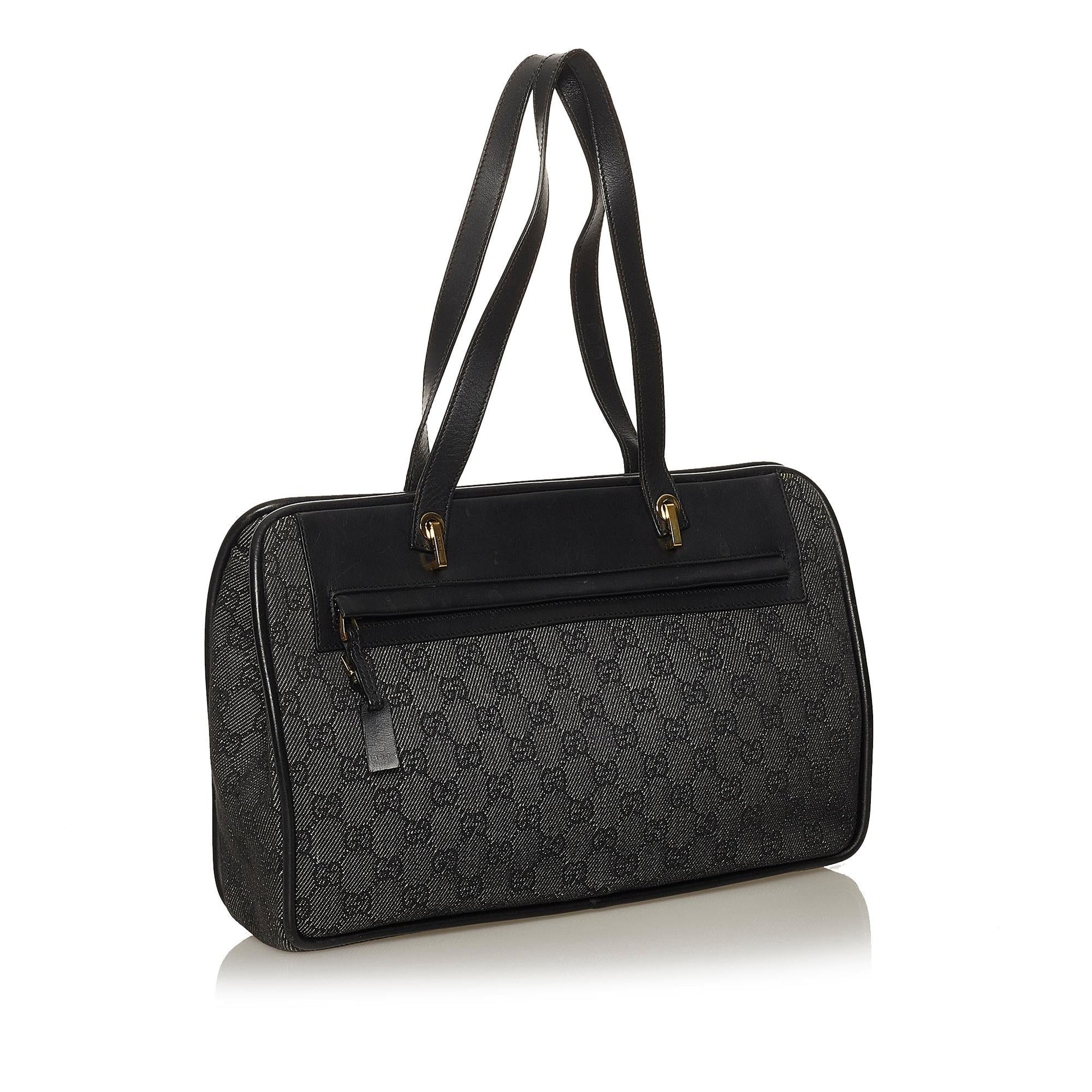 Gucci GG SHG Canvas Black Shoulder Bag 16