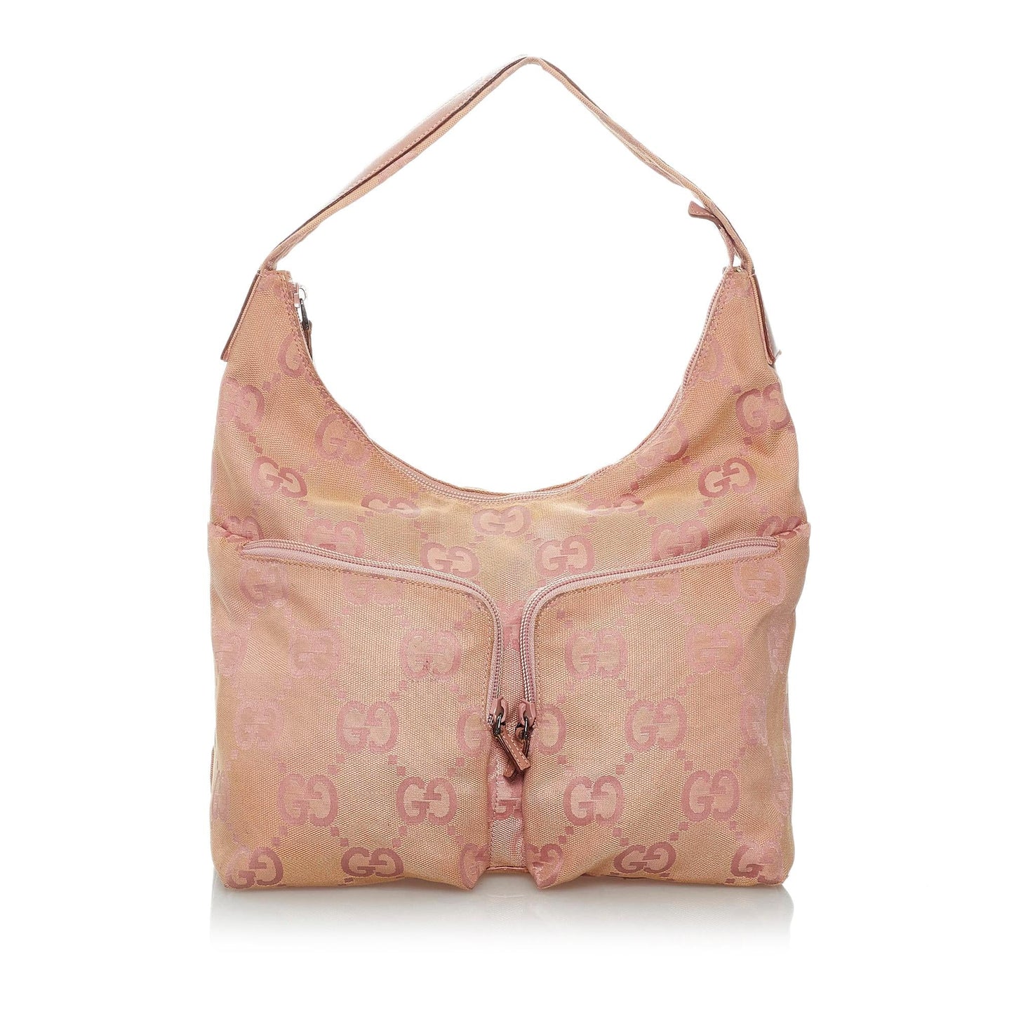 Gucci GG SHG Canvas Pink Shoulder Bag