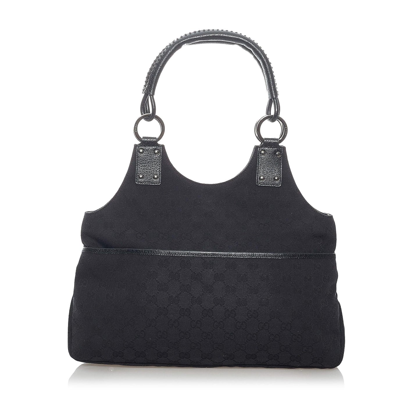Gucci GG SHG Canvas Black Shoulder Bag 20