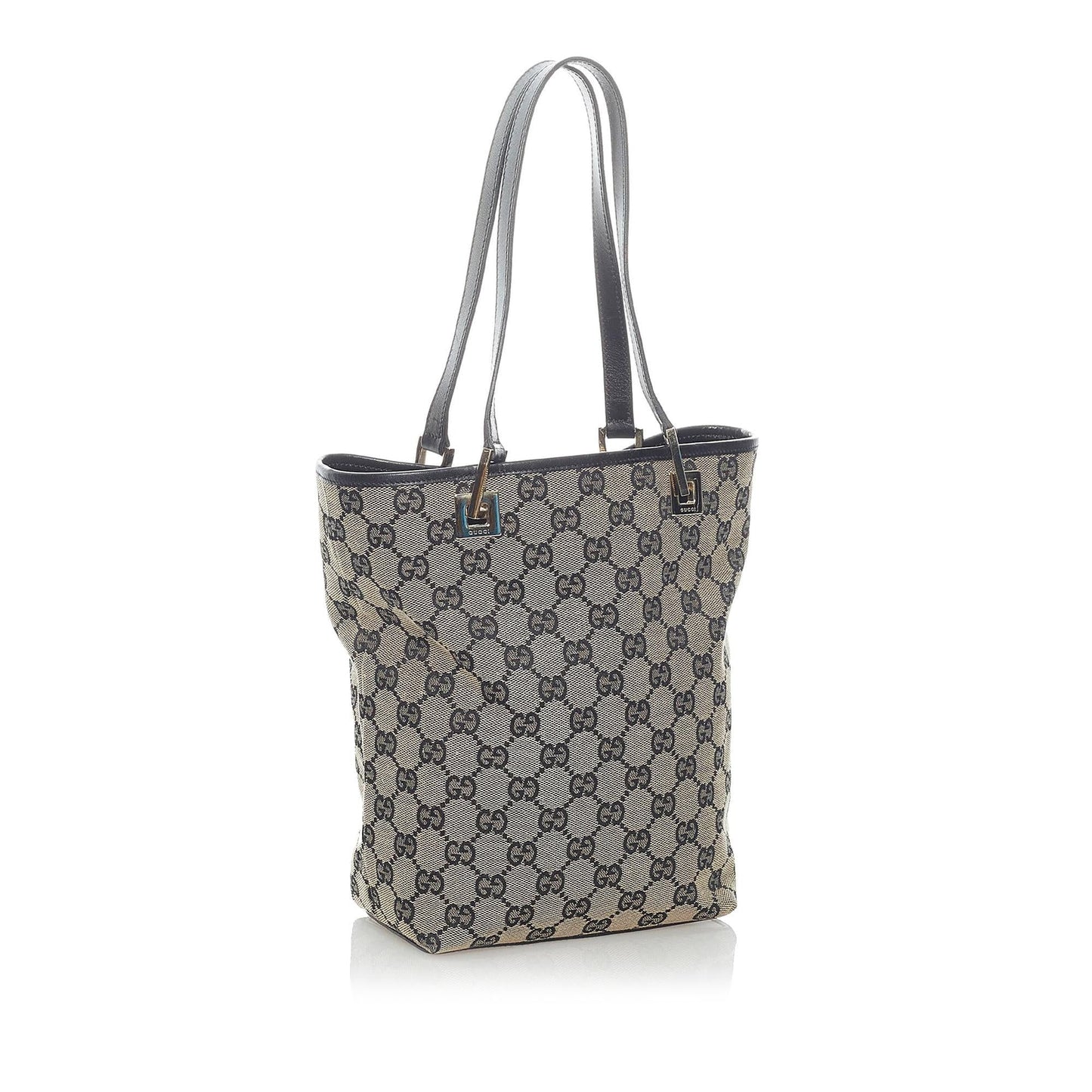 Gucci GG SHG Canvas Black Brown Shoulder Bag 5