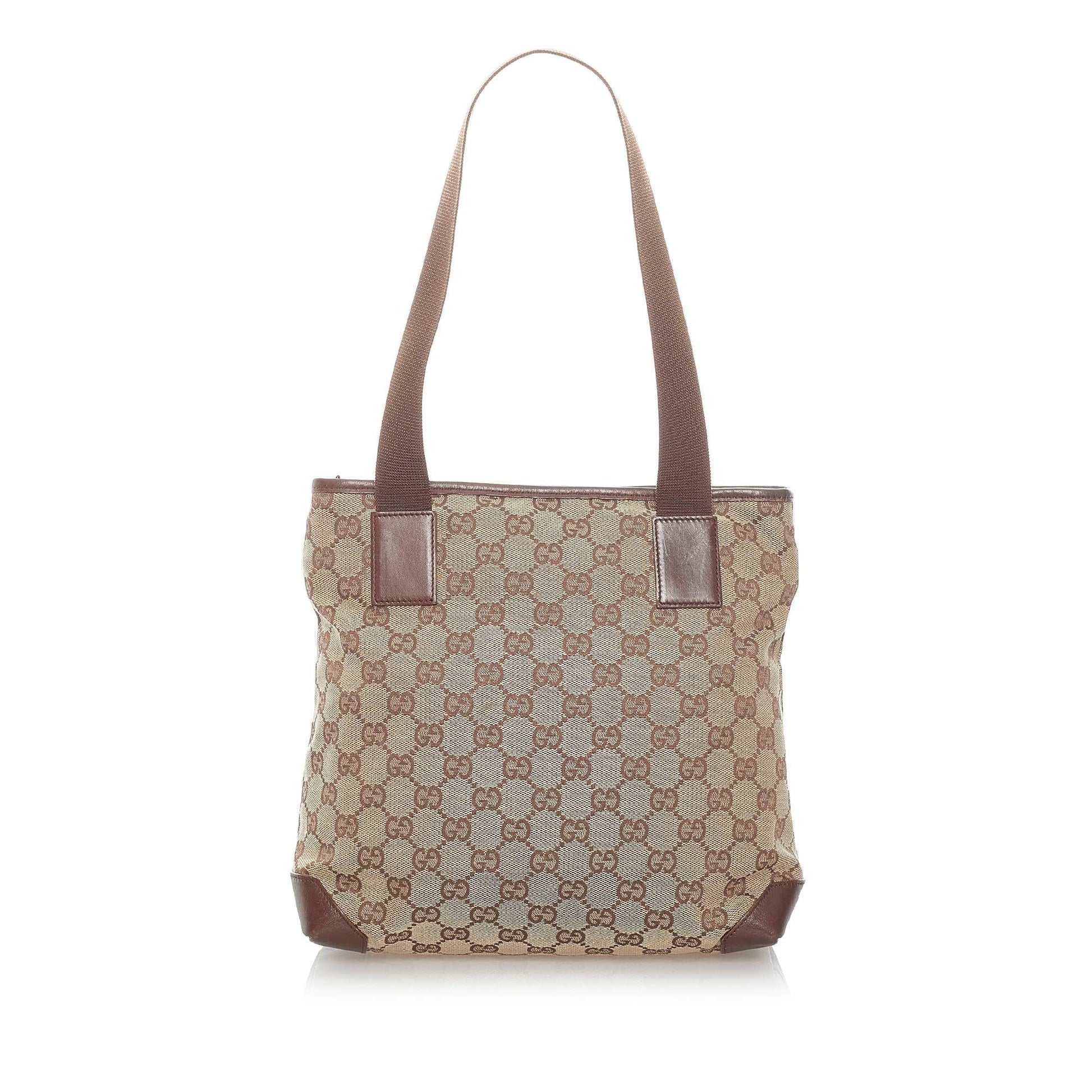 Gucci GG SHG Canvas Brown Shoulder Bag 29