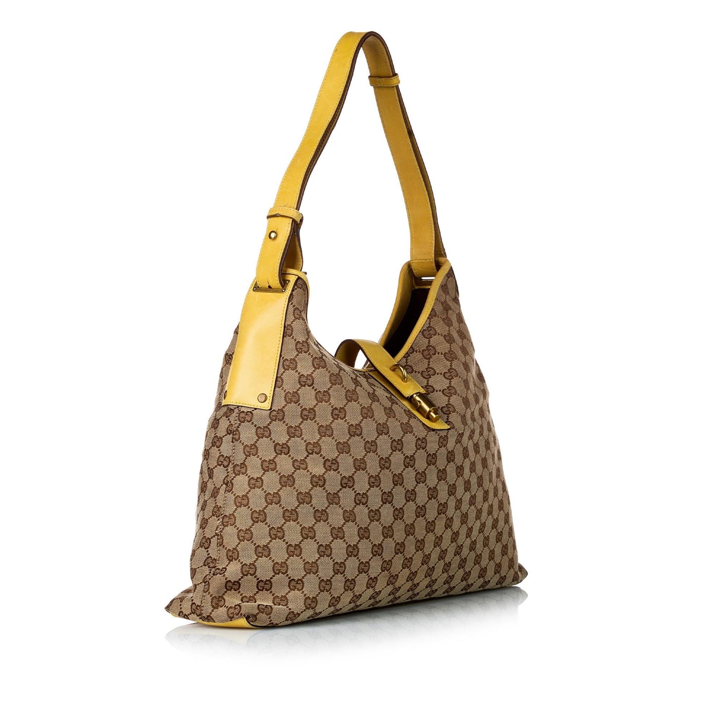 Gucci GG SHG Canvas Brown Shoulder Bag 32