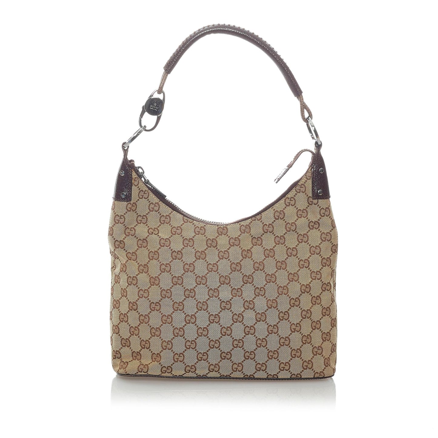 Gucci GG SHG Canvas Brown Shoulder Bag 40