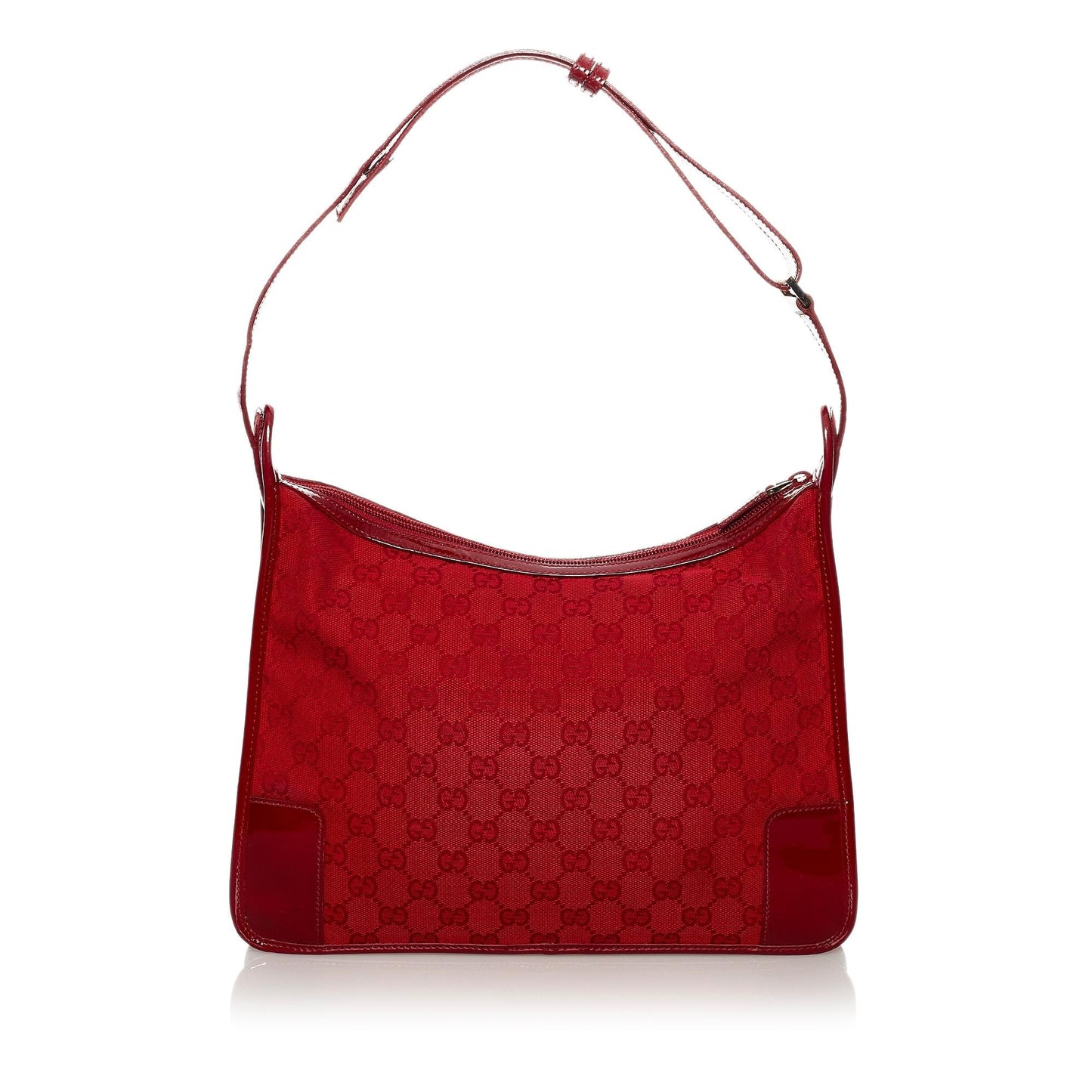 Gucci GG SHG Canvas Red Shoulder Bag