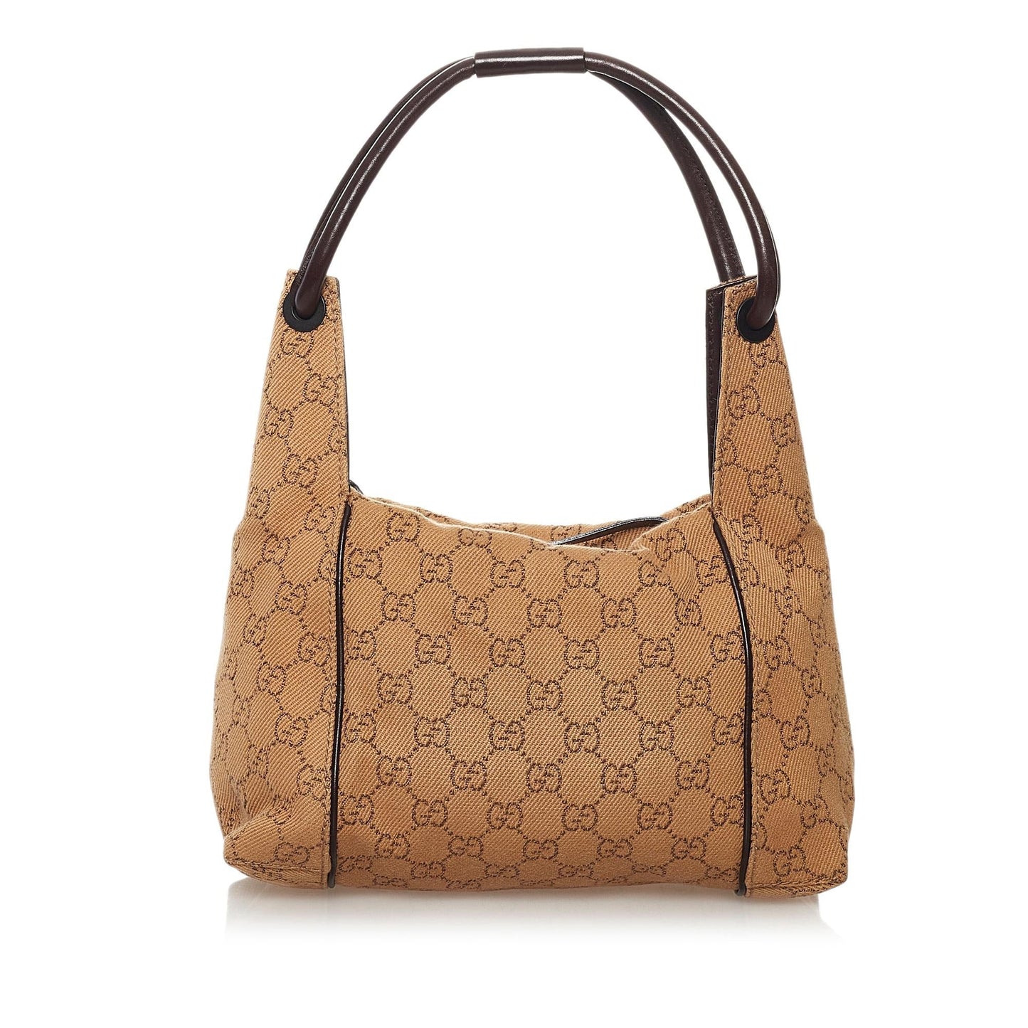 Gucci GG SHG Canvas Brown Shoulder Bag 8