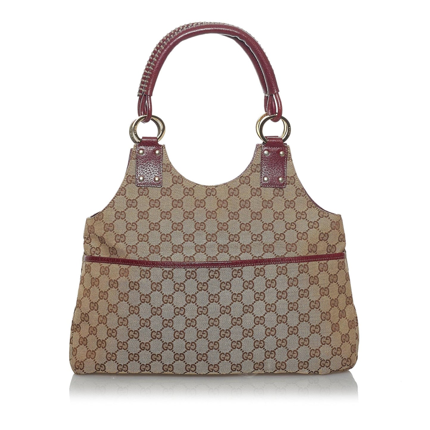 Gucci GG SHG Canvas Brown Shoulder Bag 13