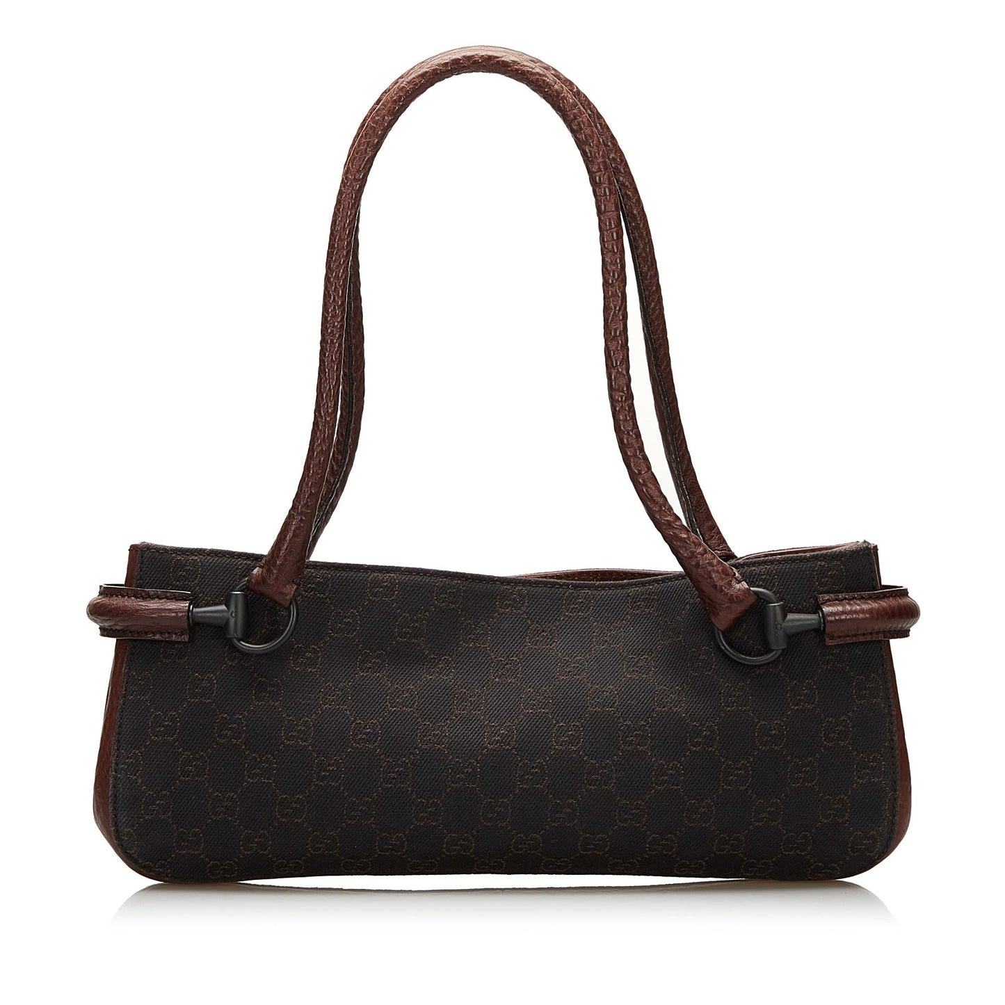 Gucci GG SHG Canvas Brown Shoulder Bag 17