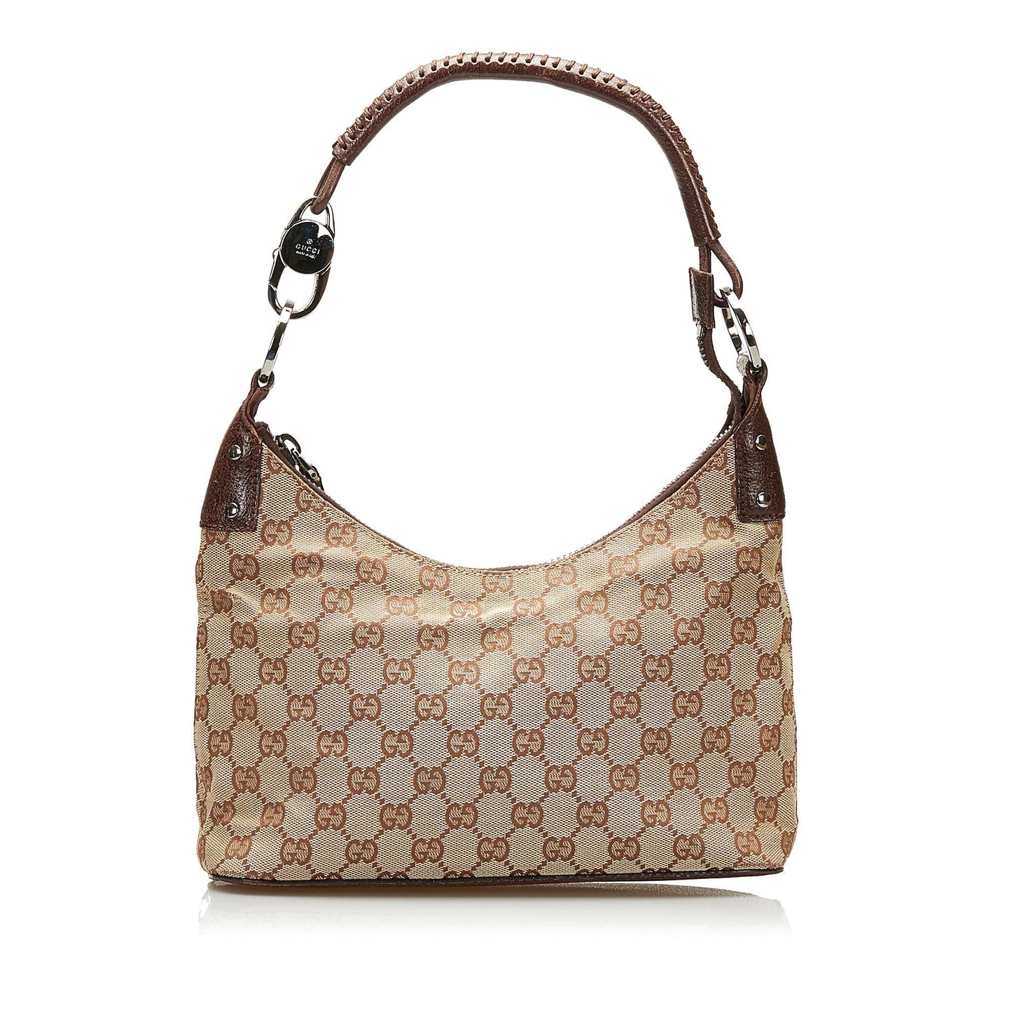 Gucci GG SHG Canvas Brown Shoulder Bag 16