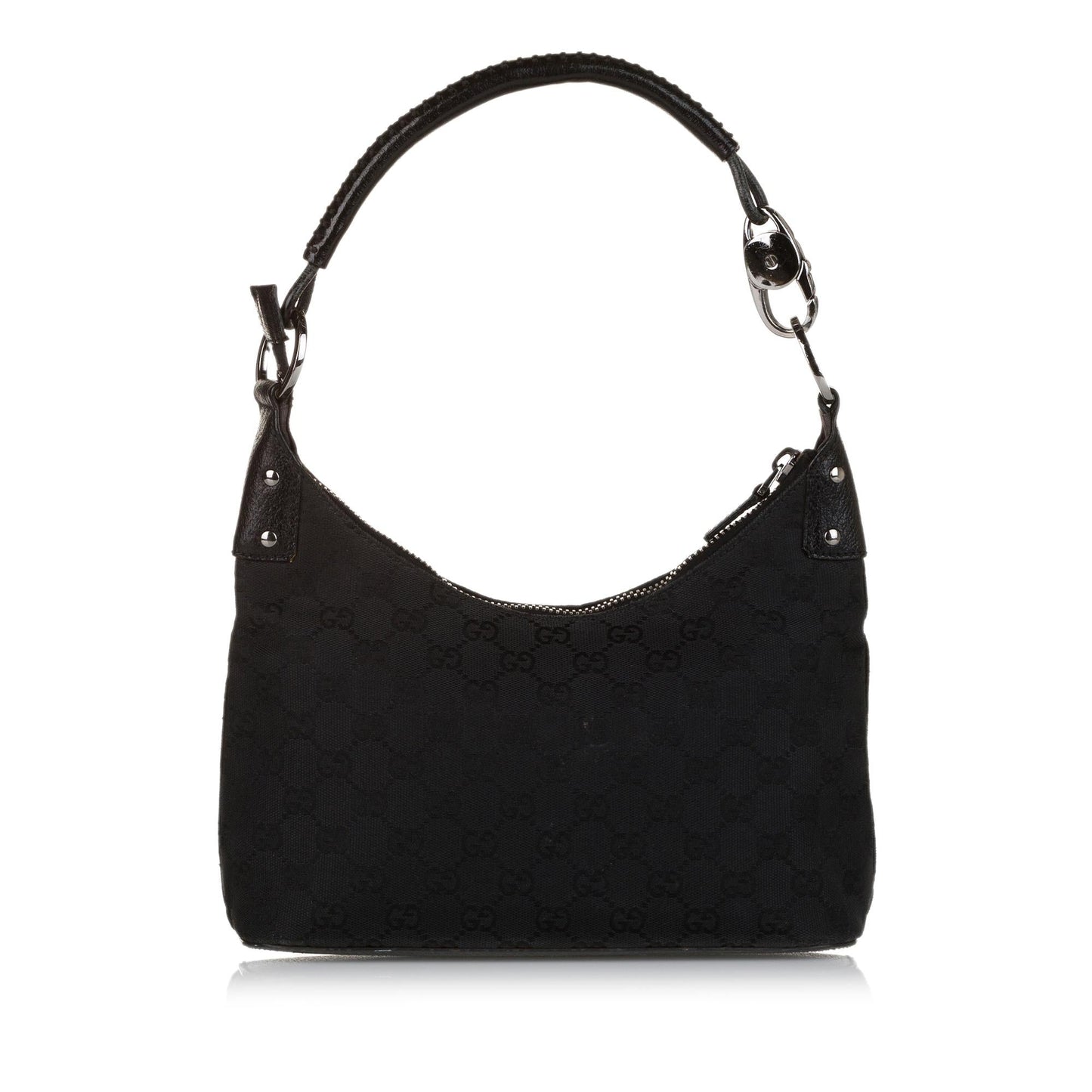 Gucci GG SHG Canvas Black Shoulder Bag 11