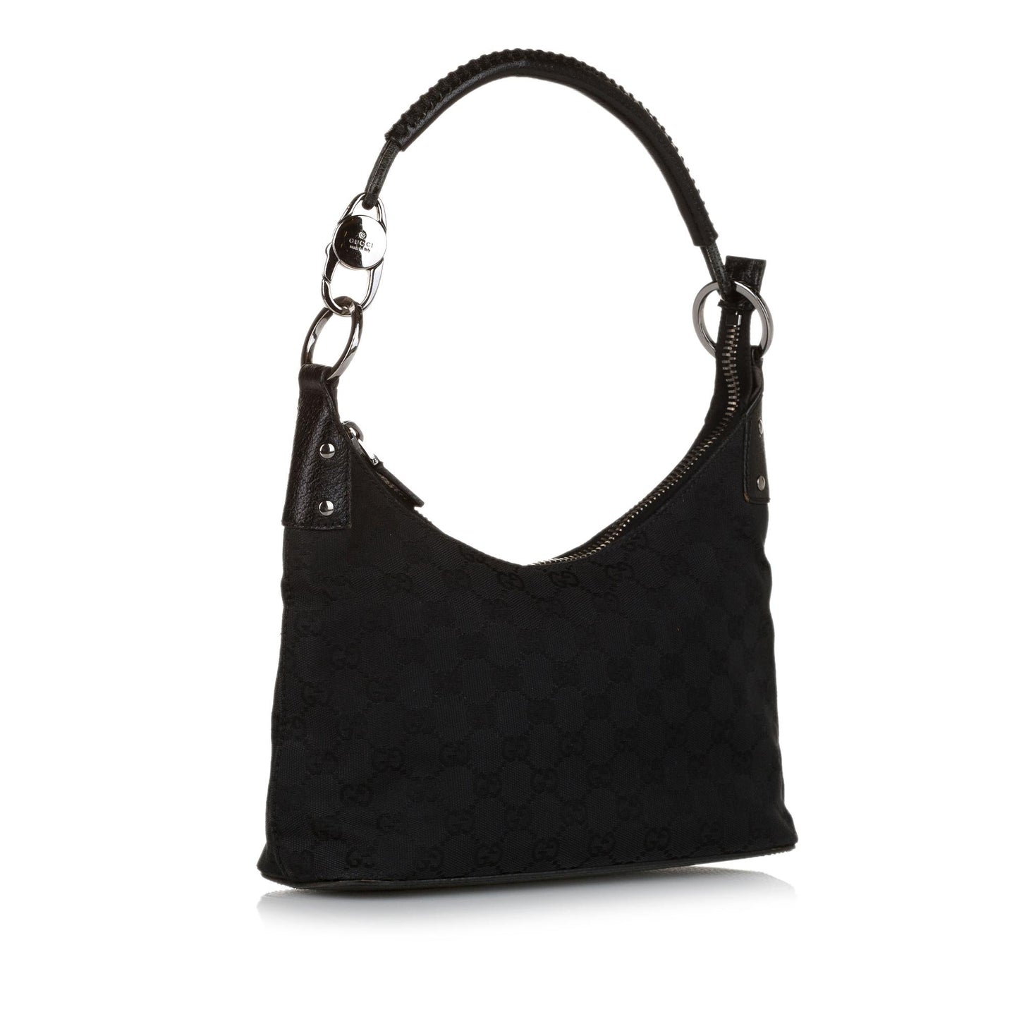 Gucci GG SHG Canvas Black Shoulder Bag 11