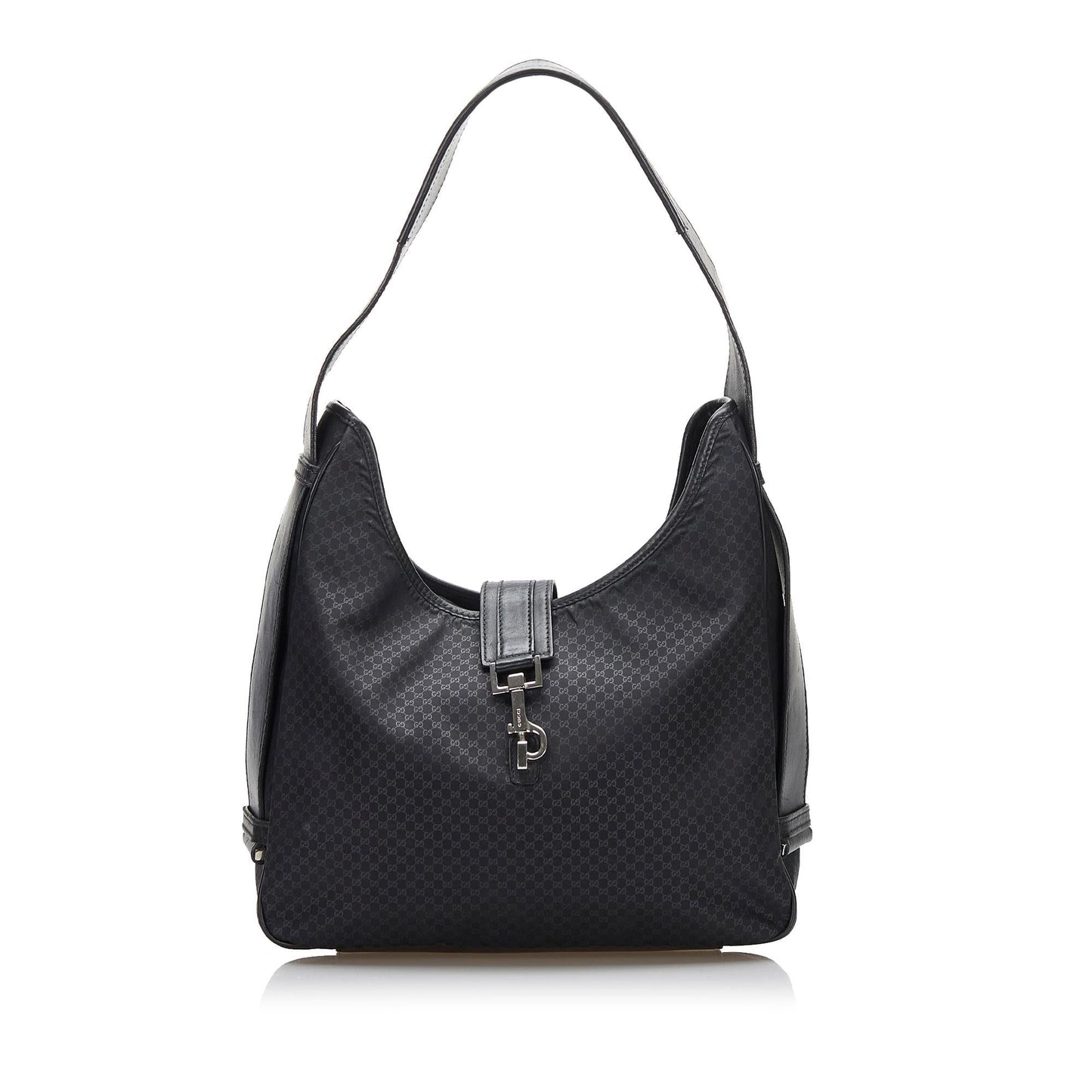 Gucci GG SHG-ibi7U4 Canvas Black Shoulder Bag