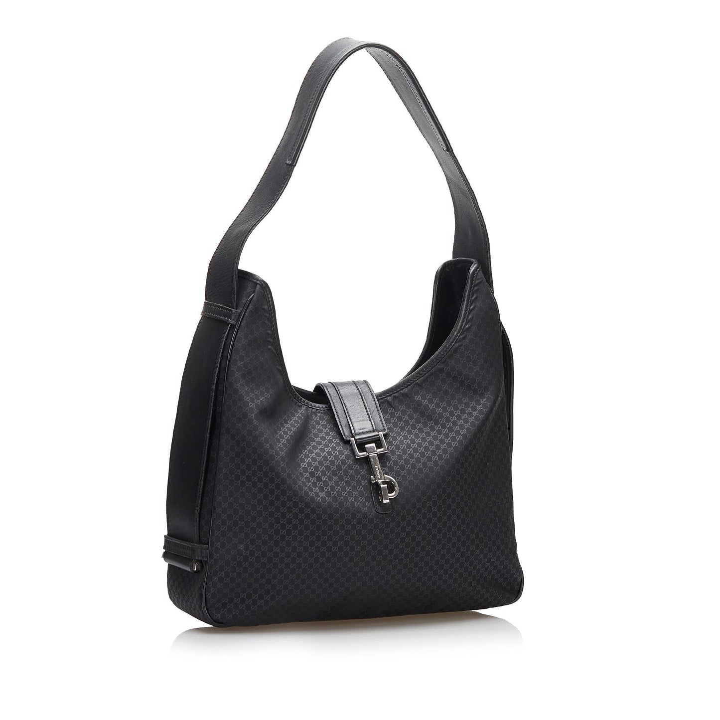 Gucci GG SHG-ibi7U4 Canvas Black Shoulder Bag