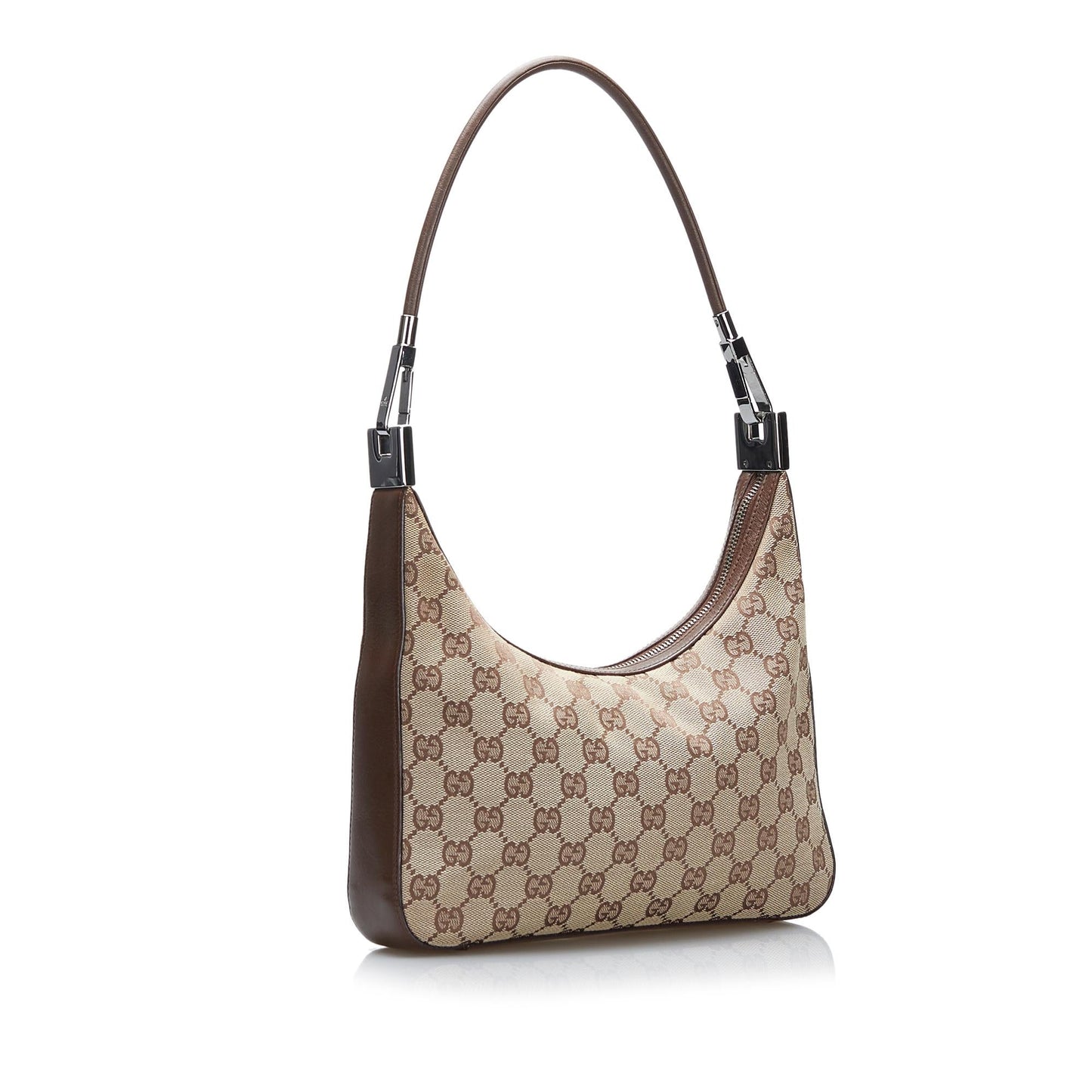Gucci GG SHG-JMaLUS Canvas Brown Shoulder Bag