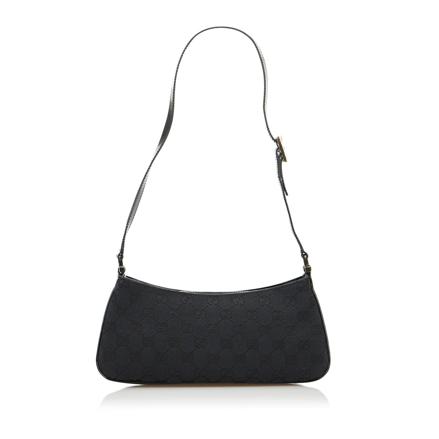 Gucci GG SHG-bRqtr3 Canvas Black Shoulder Bag