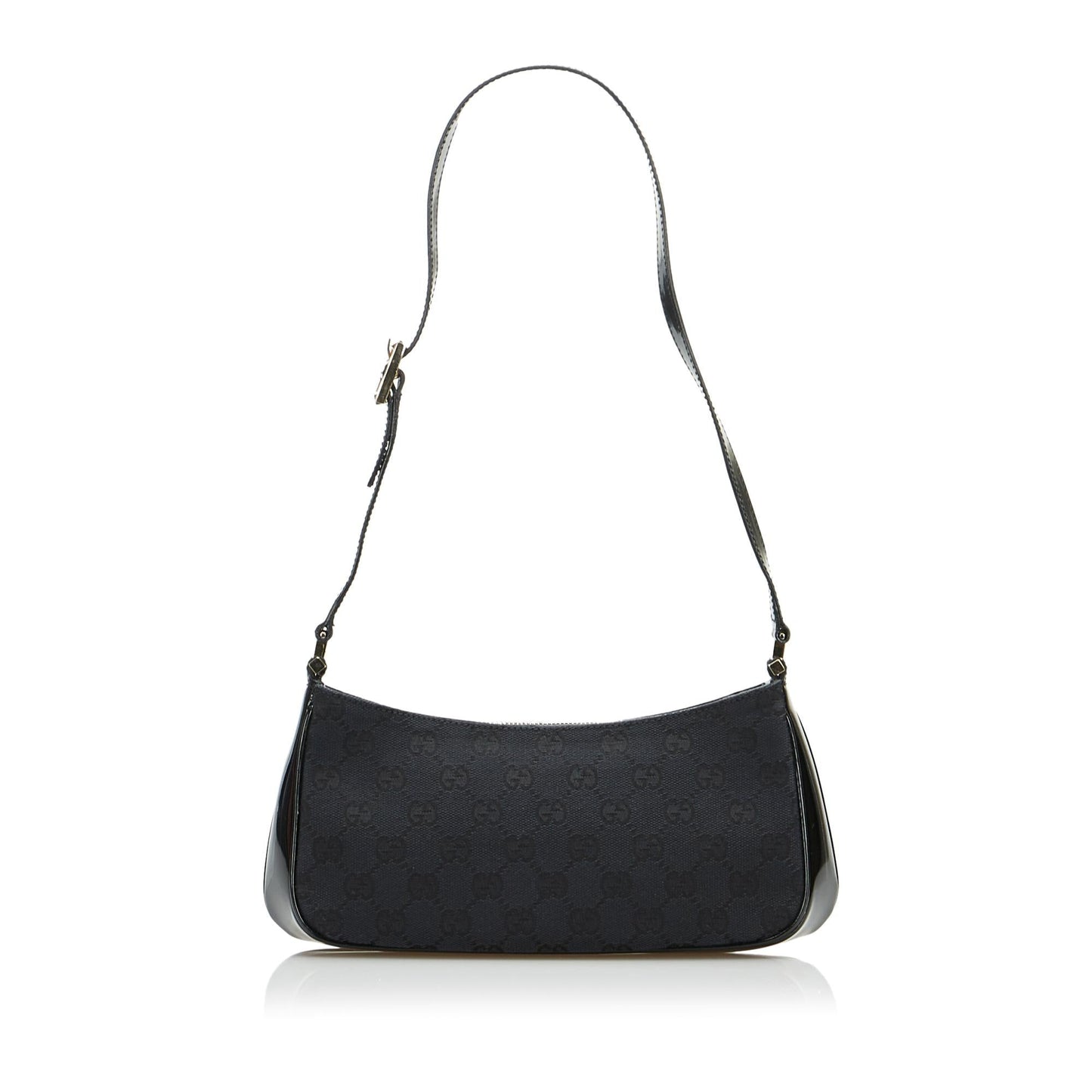 Gucci GG SHG-bRqtr3 Canvas Black Shoulder Bag