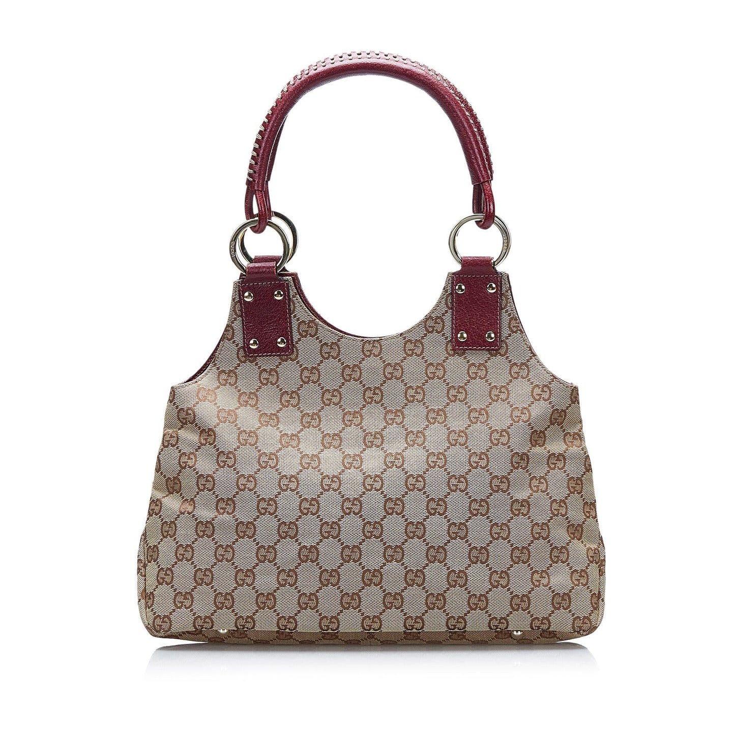 Gucci GG SHG-NJKj0o Canvas Brown Shoulder Bag