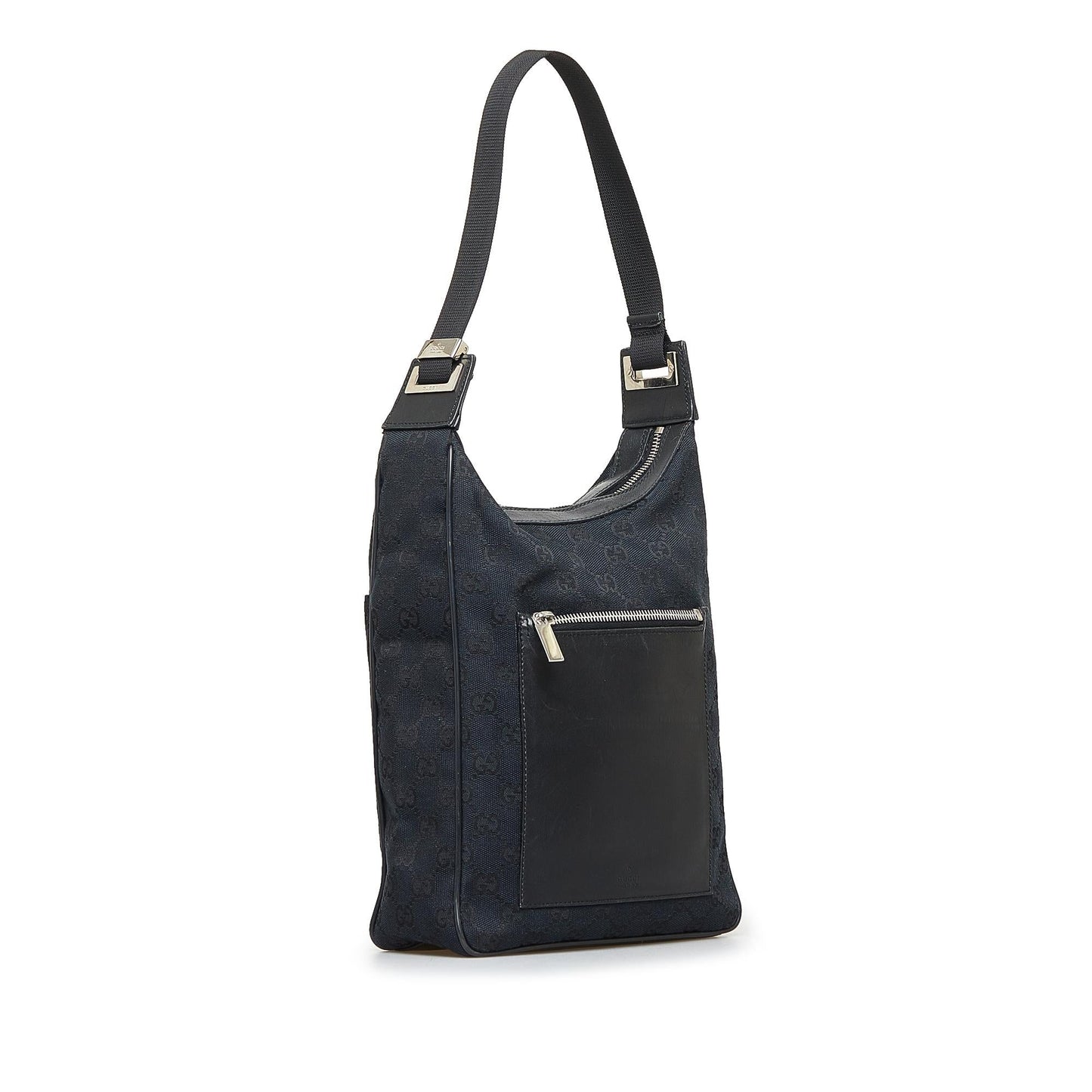 Gucci GG SHG-gIZABz Canvas Black Shoulder Bag