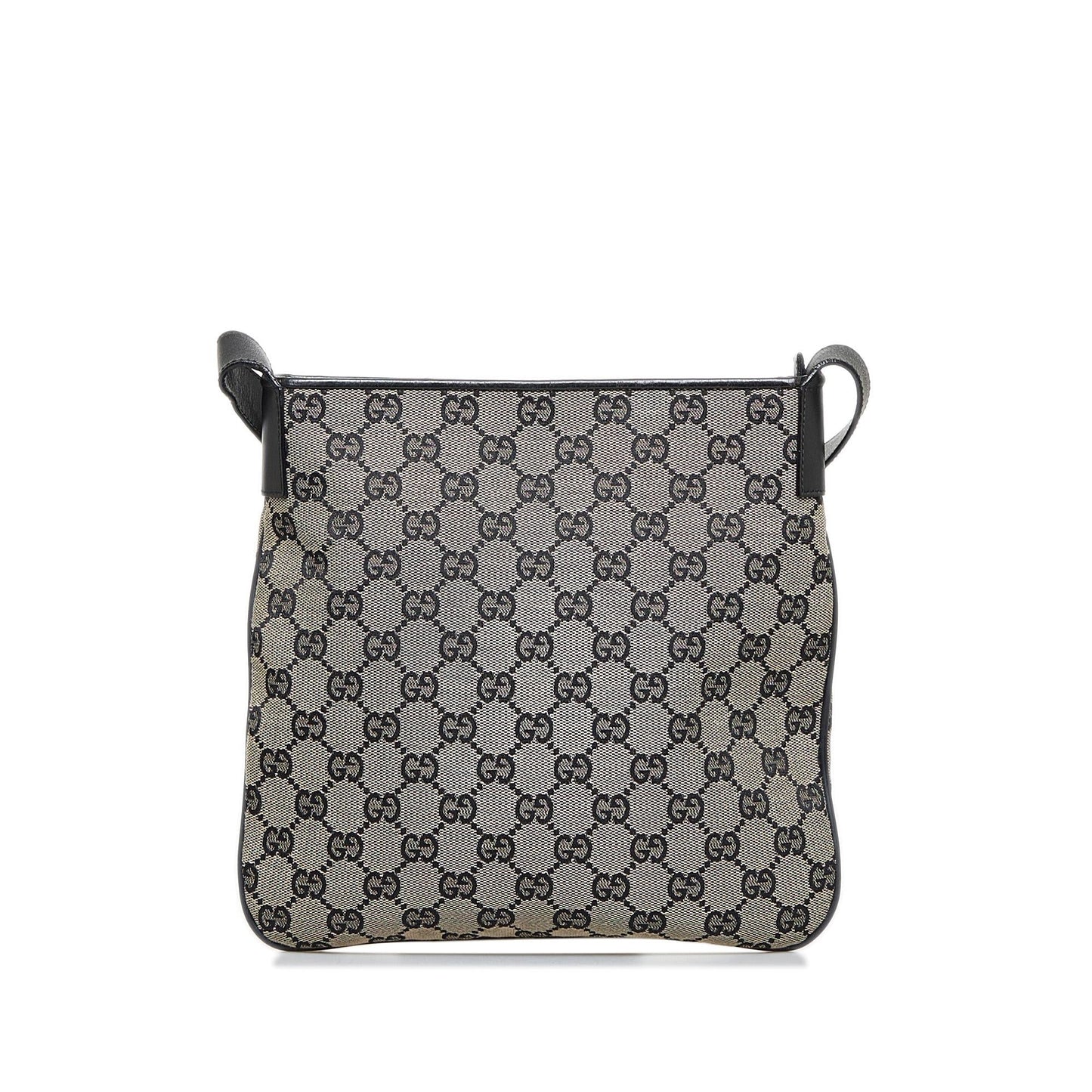 Gucci GG SHG-KtdU7n Canvas Calf Brown Shoulder Bag