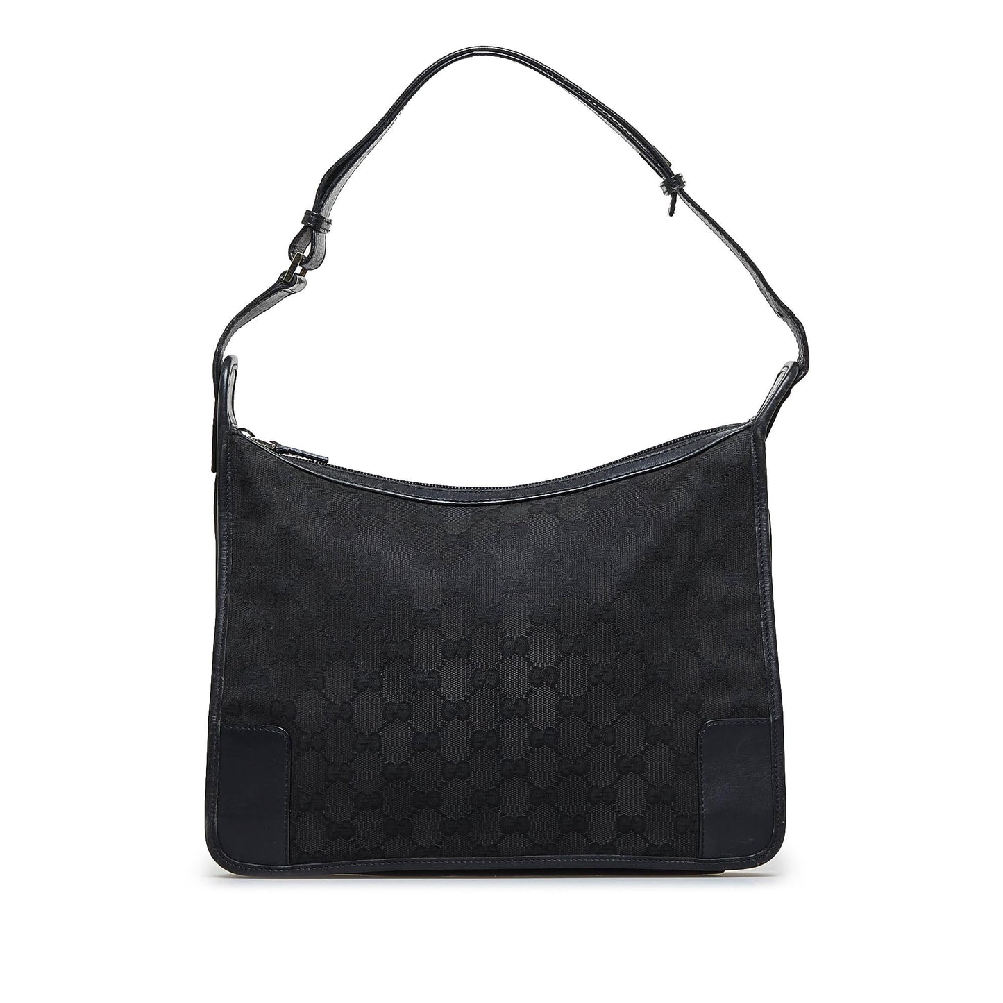 Gucci GG SHG-VpXwNB Canvas Calf Black Shoulder Bag