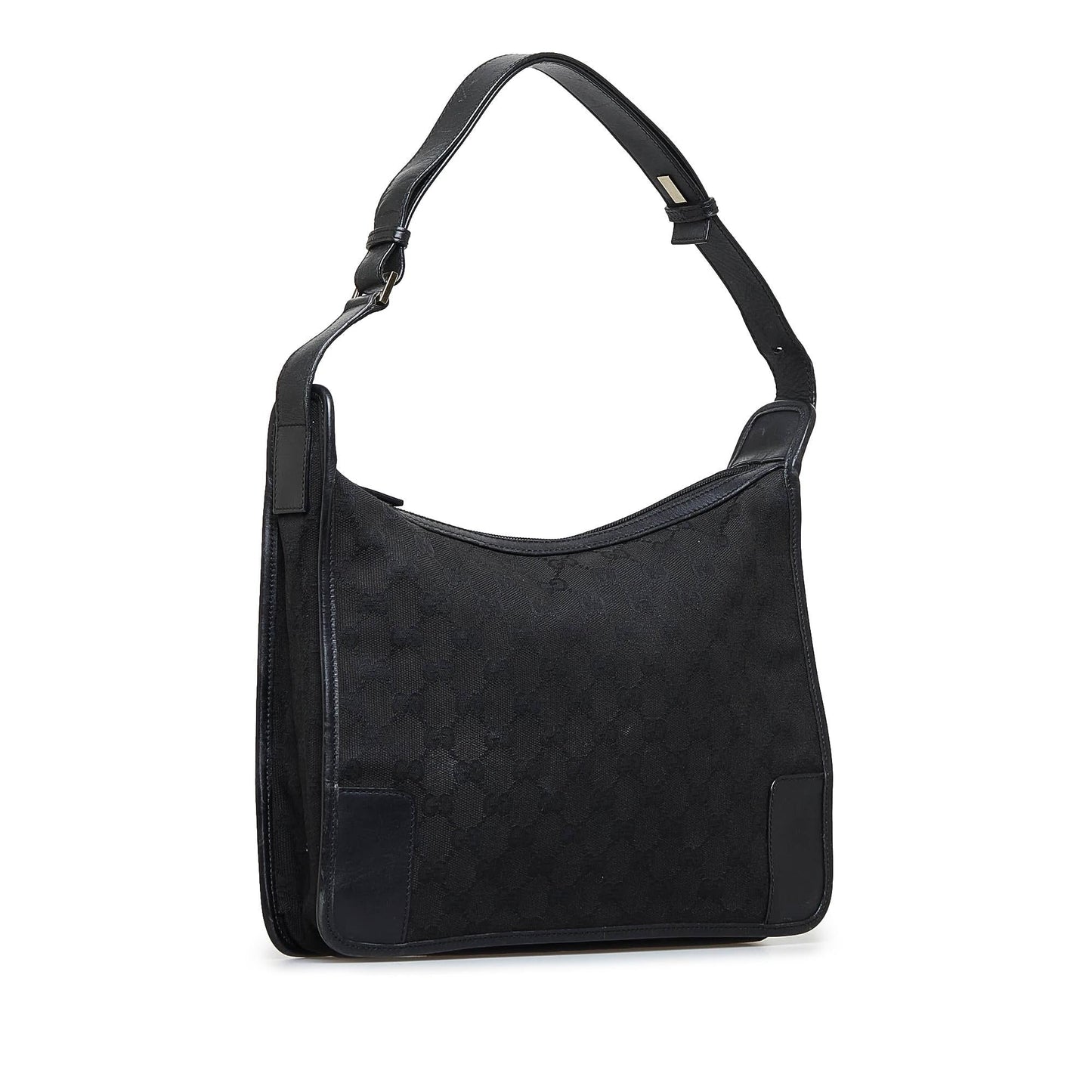 Gucci GG SHG-VpXwNB Canvas Calf Black Shoulder Bag
