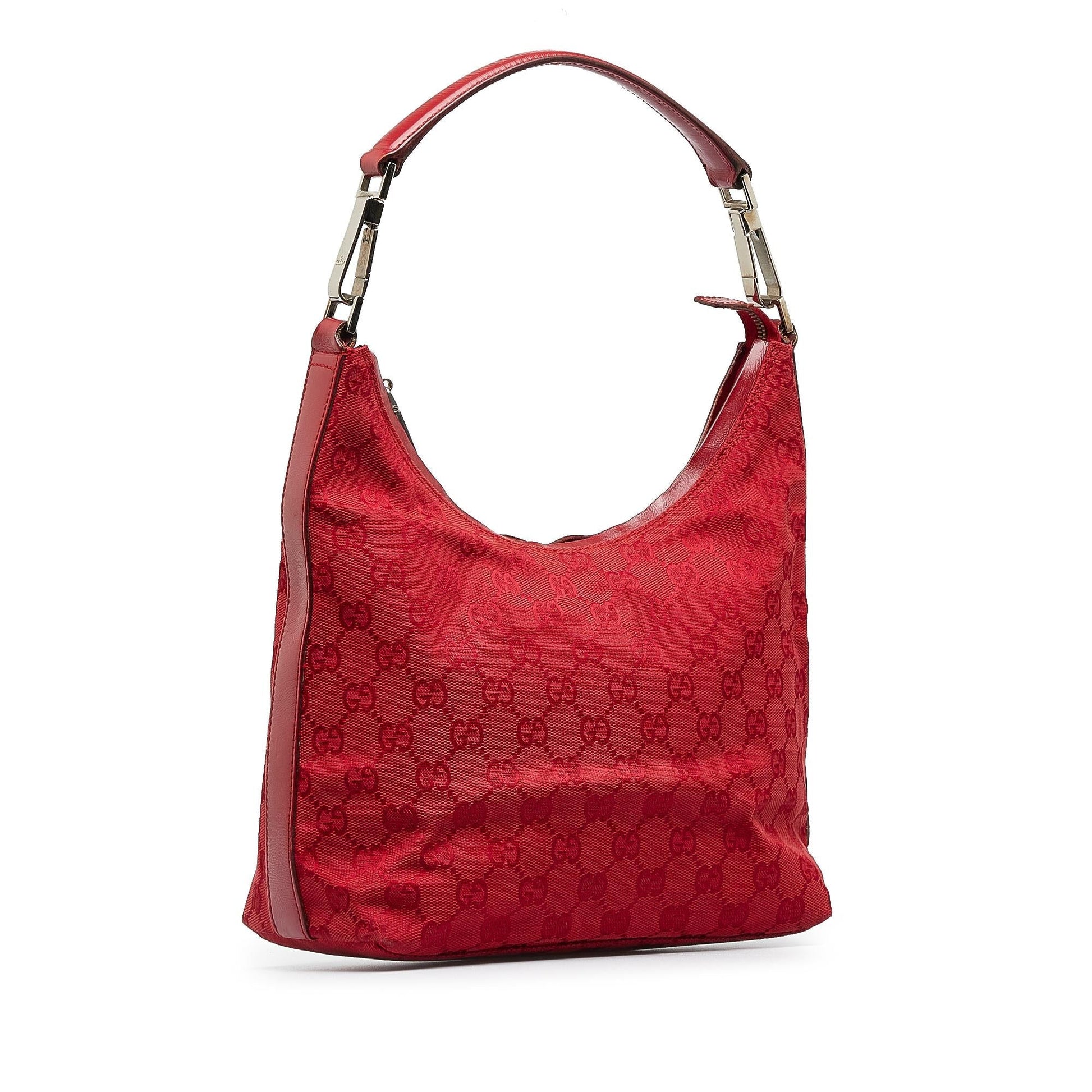 Gucci GG SHG-iYUCRU Canvas Red Shoulder Bag
