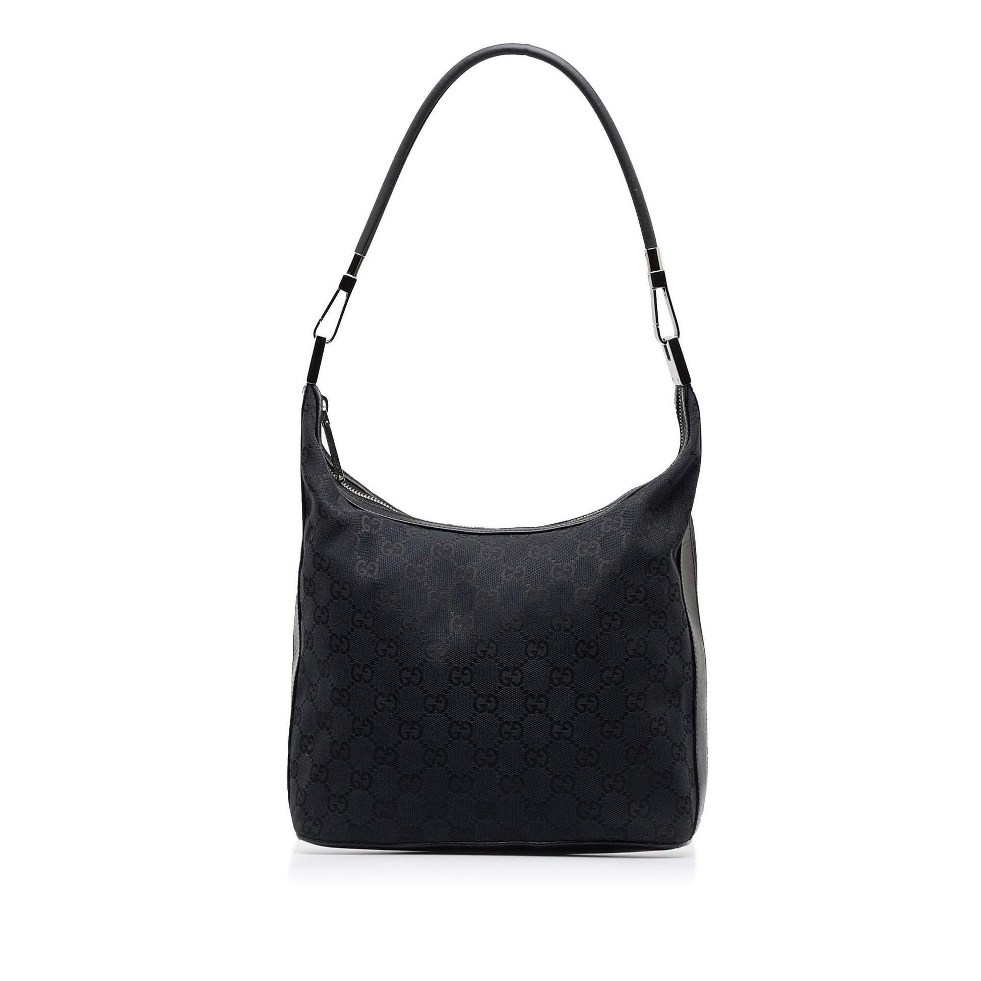 Gucci GG SHG-GR671O Canvas Black Shoulder Bag