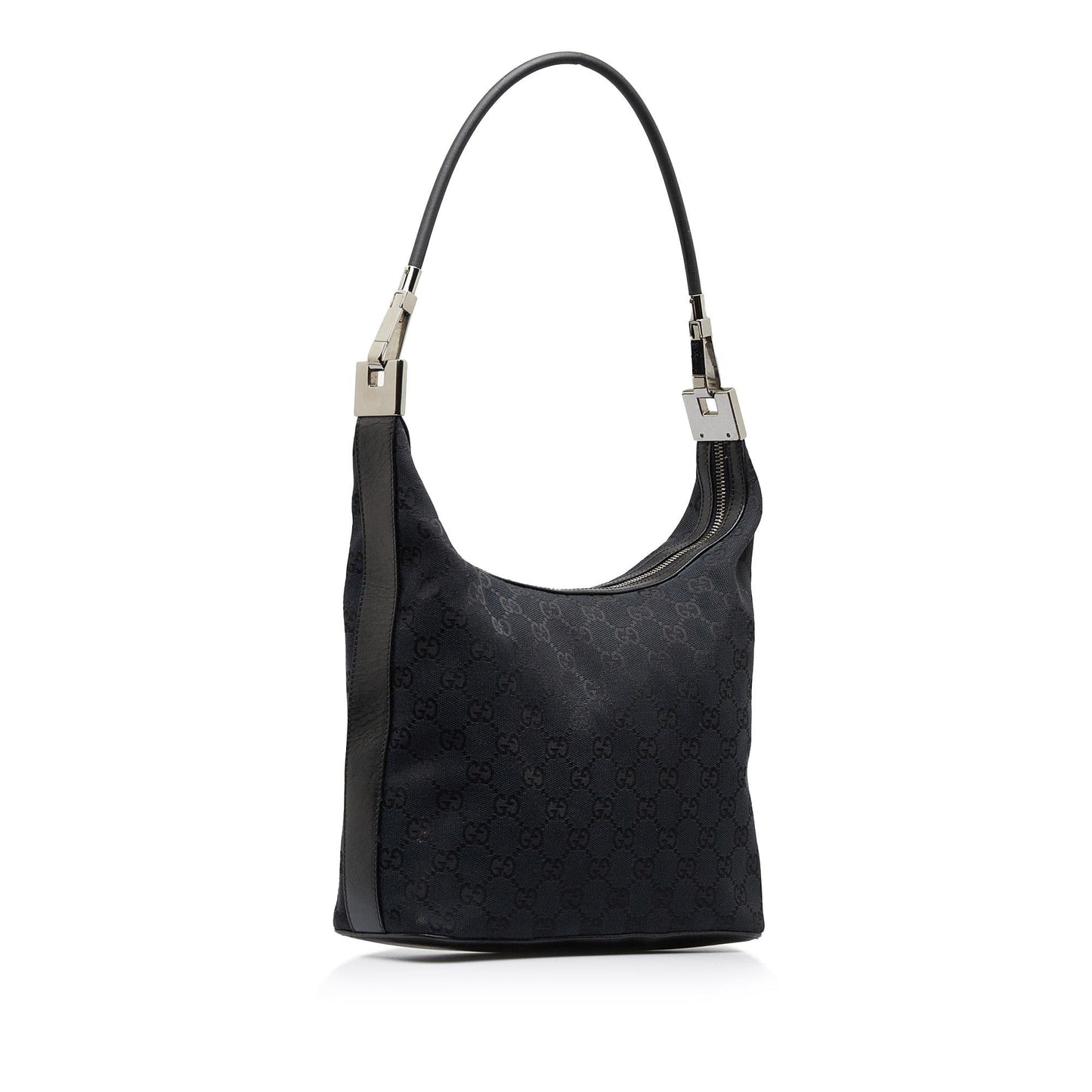 Gucci GG SHG-GR671O Canvas Black Shoulder Bag