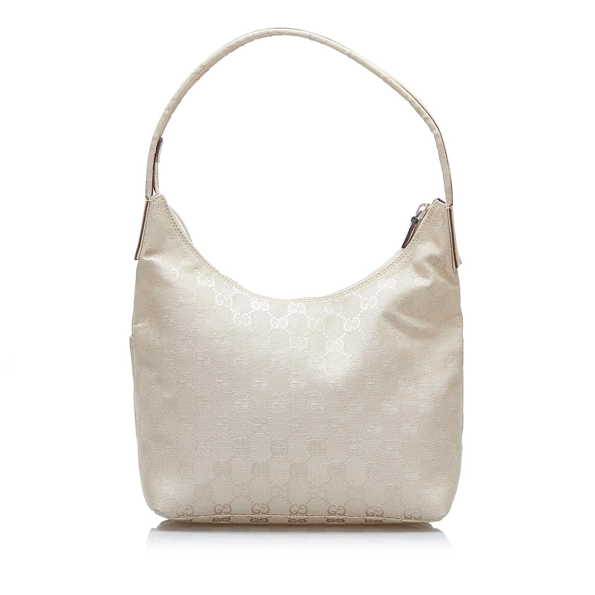 Gucci GG SHG-jg3bUw Canvas Brown Shoulder Bag