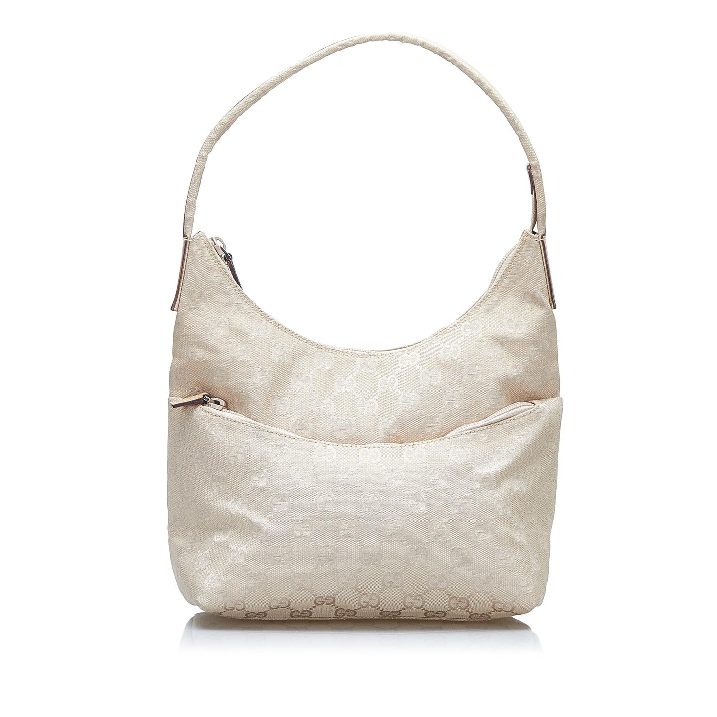 Gucci GG SHG-jg3bUw Canvas Brown Shoulder Bag