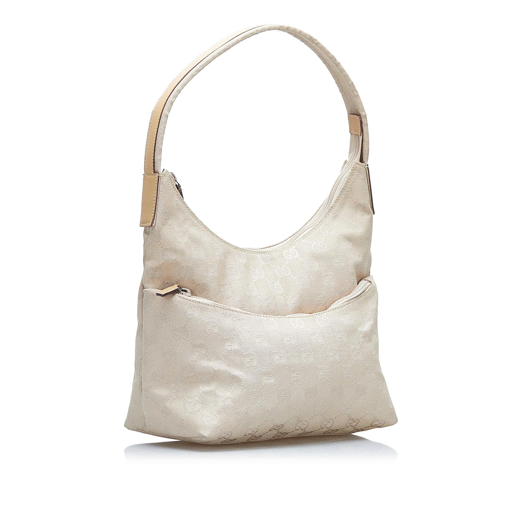 Gucci GG SHG-jg3bUw Canvas Brown Shoulder Bag