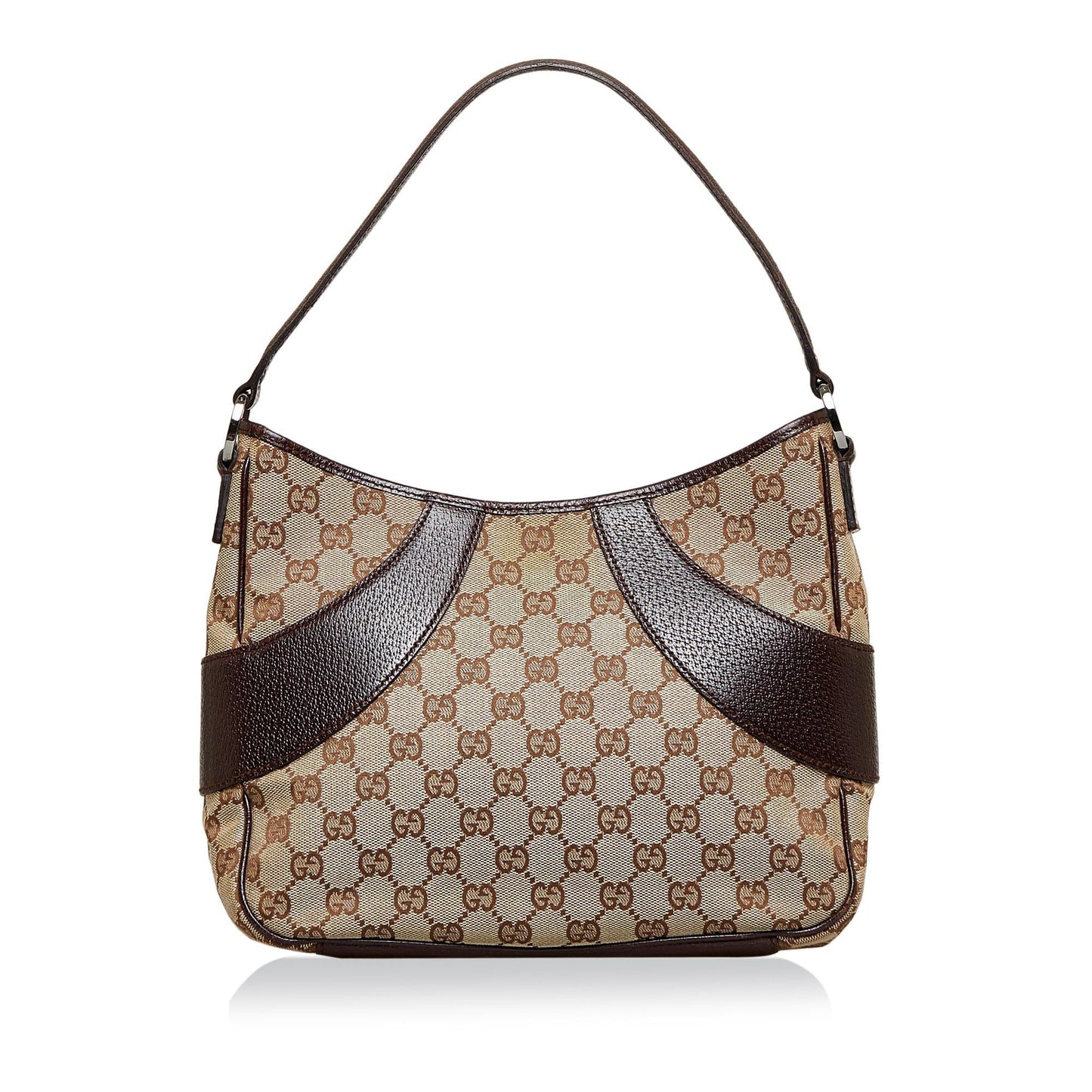 Gucci GG SHG-pIzlh5 Canvas Brown Shoulder Bag