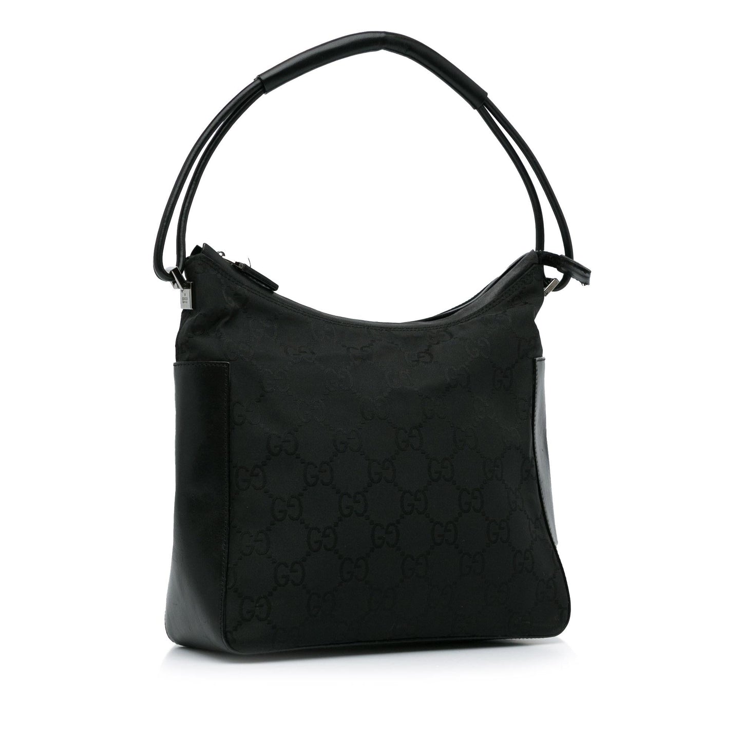 Gucci GG SHG-AwkmcQ Canvas Black Shoulder Bag