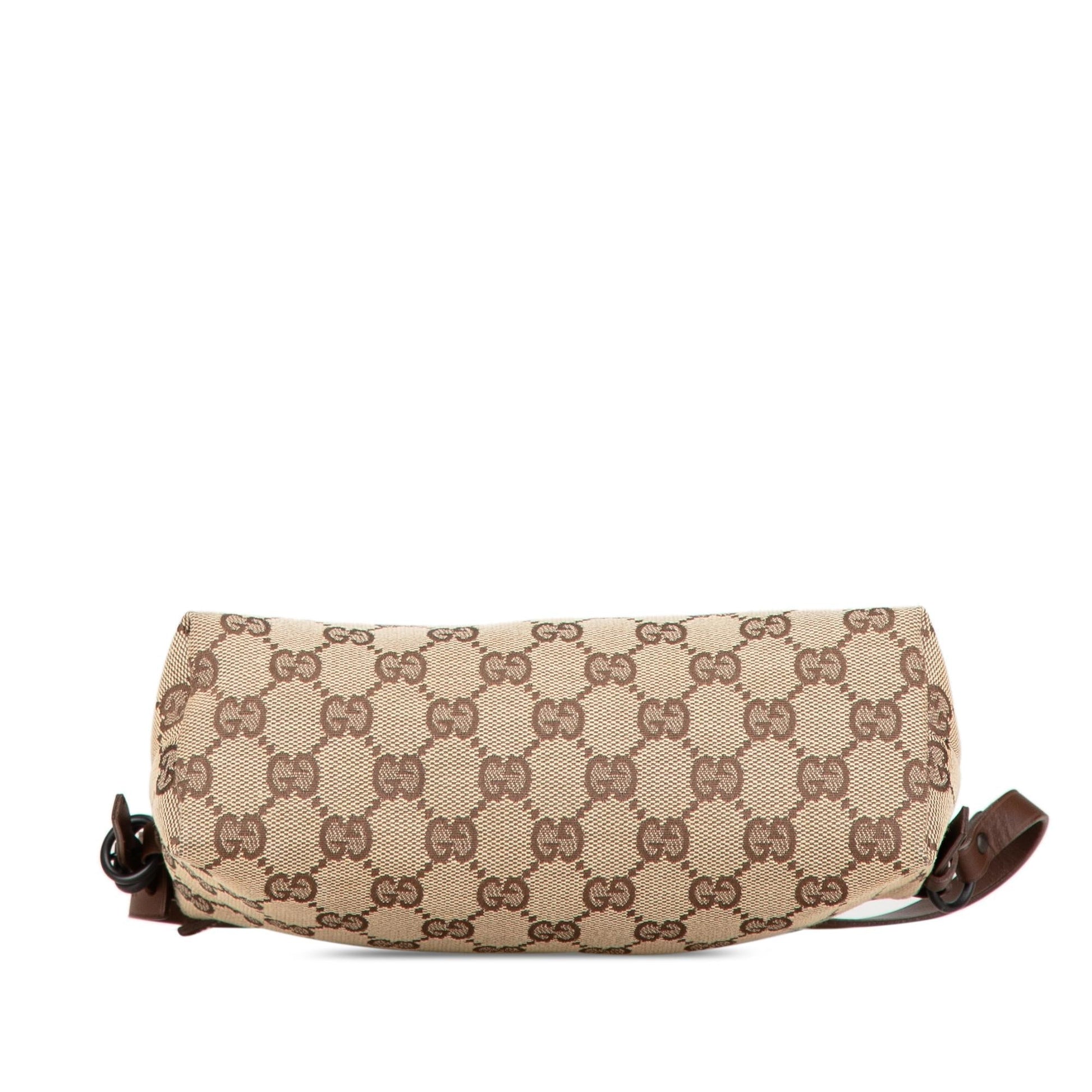 Gucci GG SHG-80vZw4 Canvas Brown Shoulder Bag