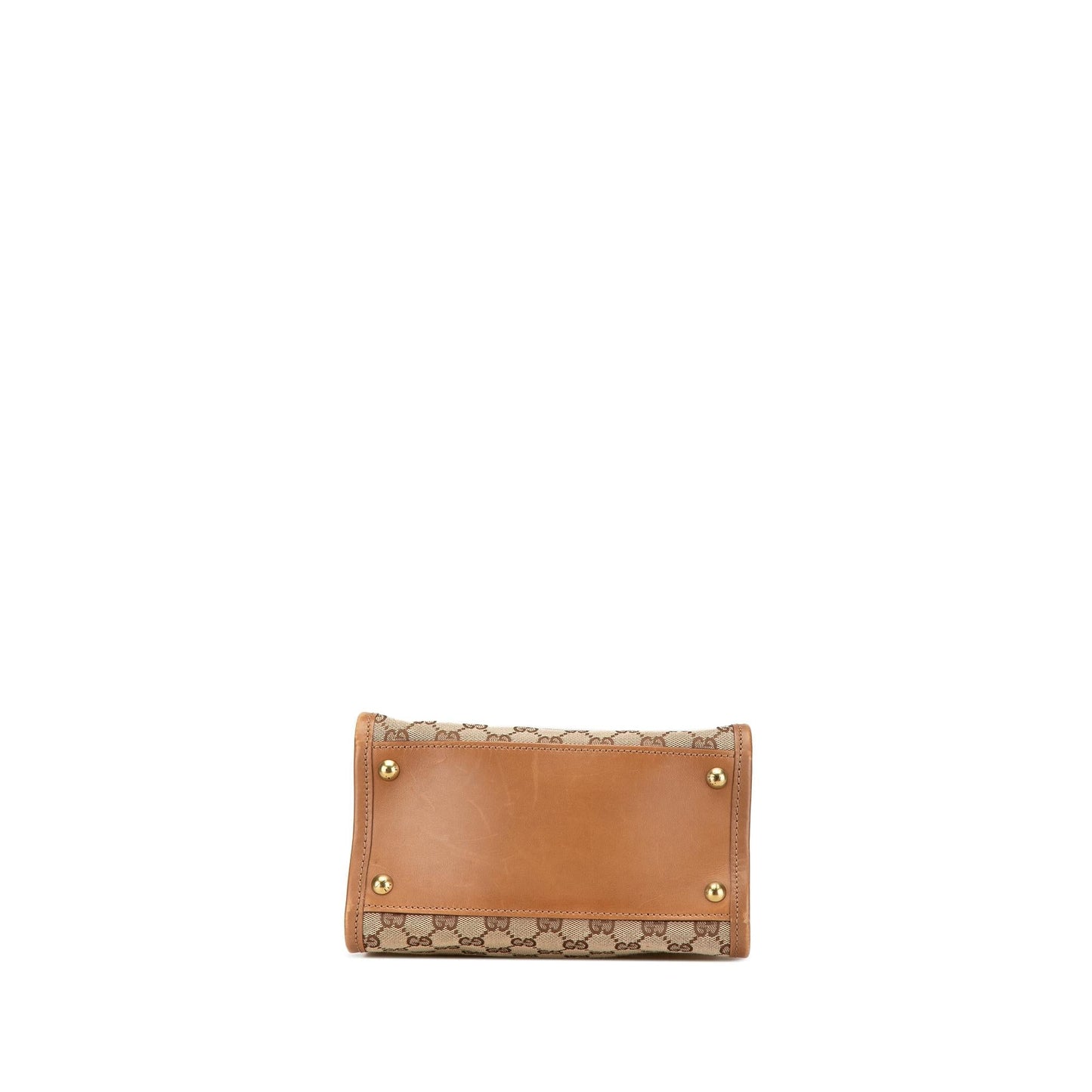 Gucci GG Canvas Calf Brown Shoulder Bag Bag 3