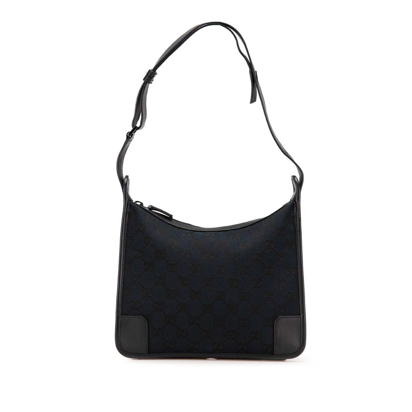 Gucci GG Canvas Blue Shoulder Bag Bag 10