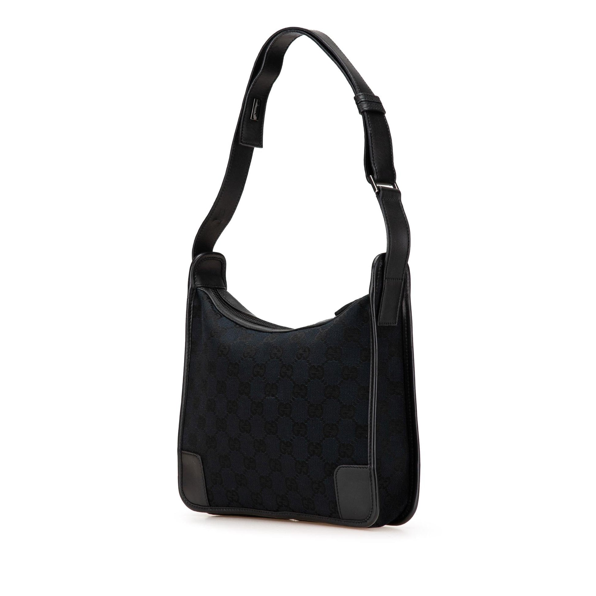 Gucci GG Canvas Blue Shoulder Bag Bag 10