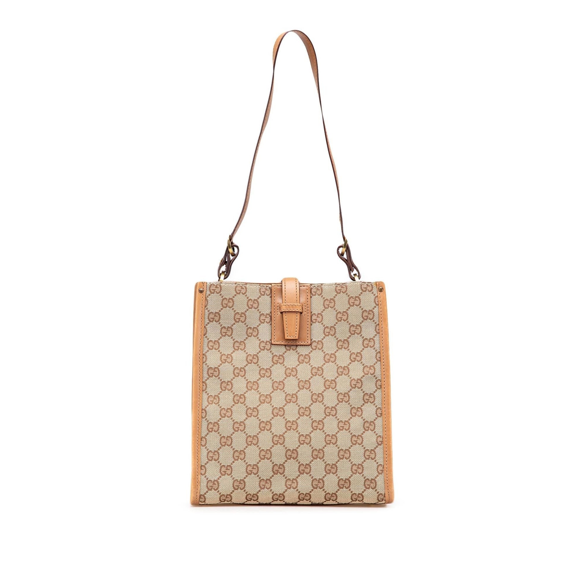 Gucci GG Canvas Brown Shoulder Bag Bag 15