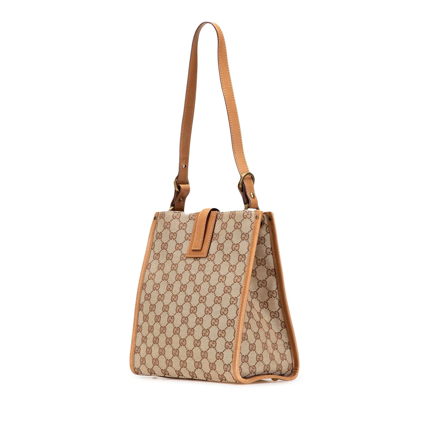 Gucci GG Canvas Brown Shoulder Bag Bag 15