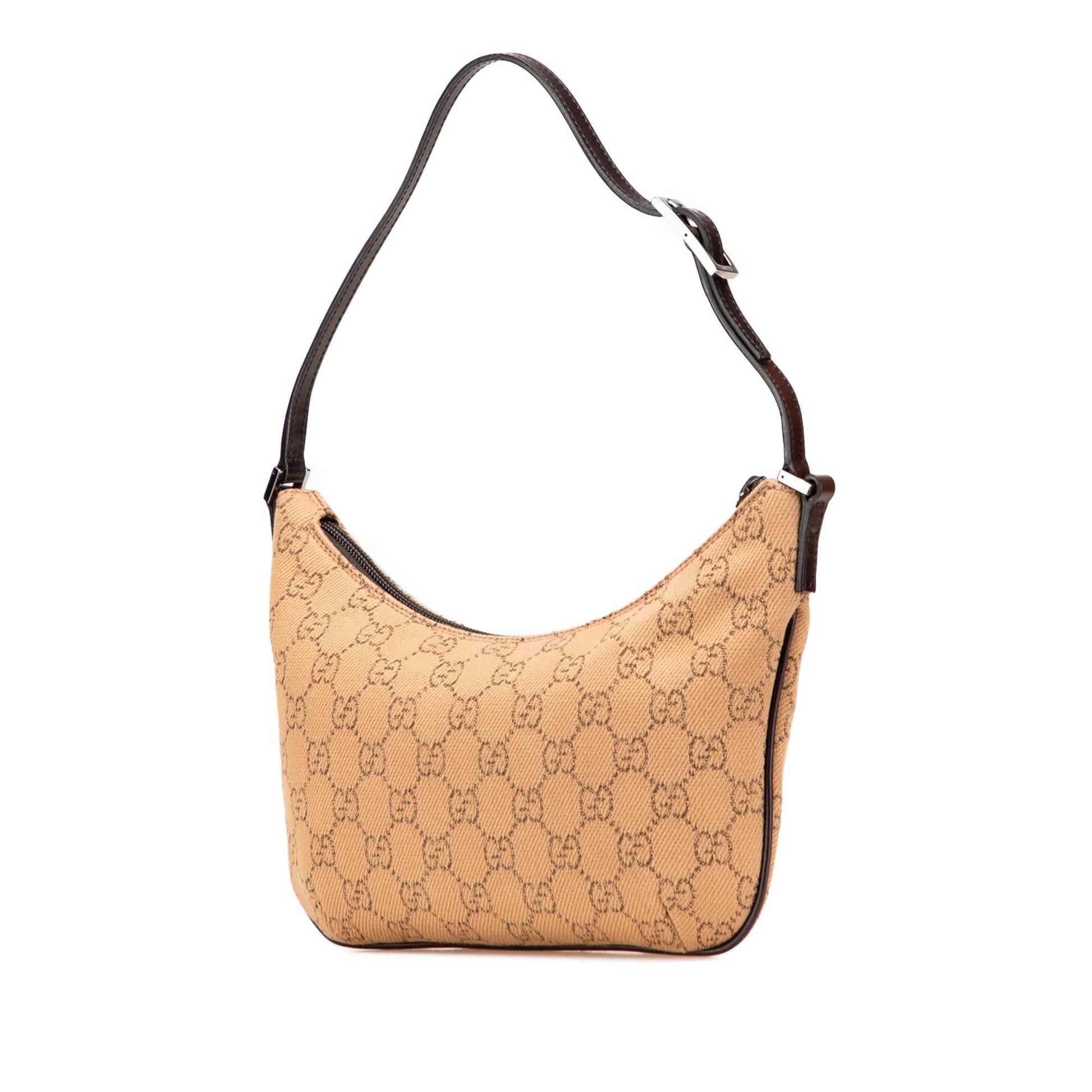 Gucci GG Canvas Brown Shoulder Bag Bag 19